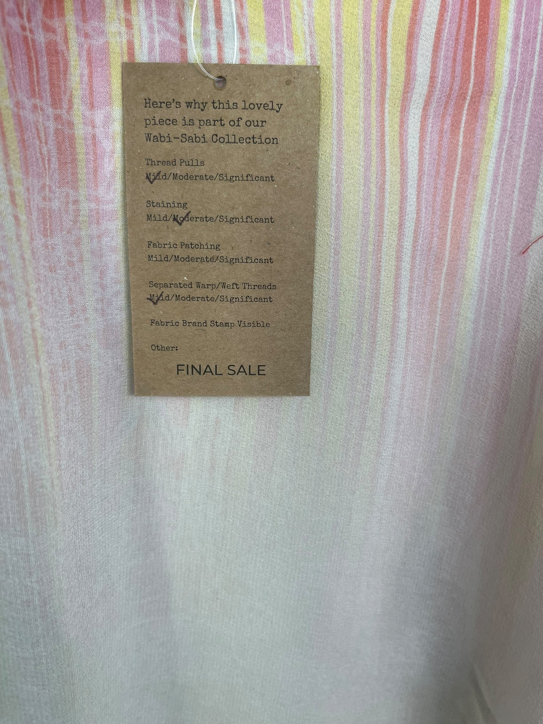 PREVIEW PRG8481 Sheer Pure Silk Wabi Sabi Capelet Poncho