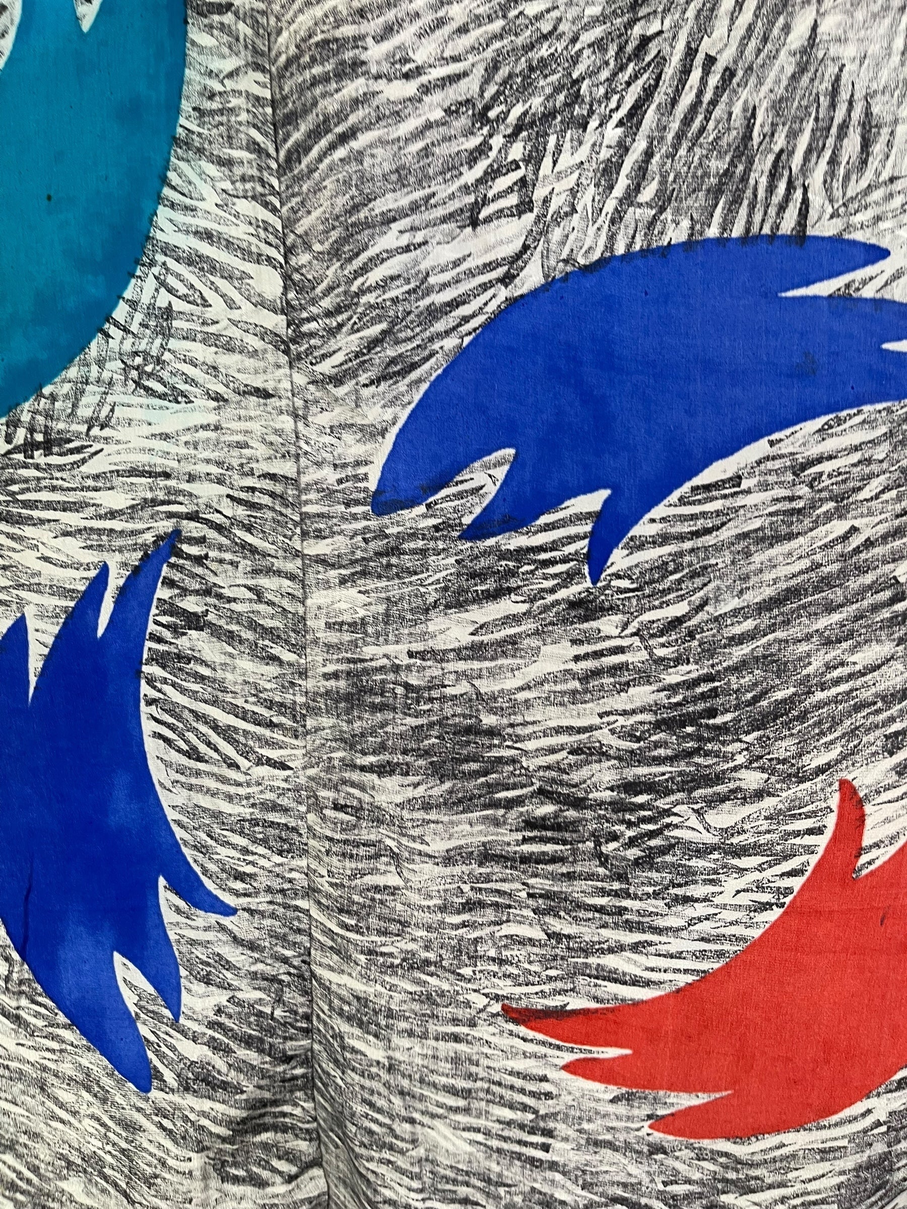 PRC6878 Avatar Pure Silk Waterfall Top