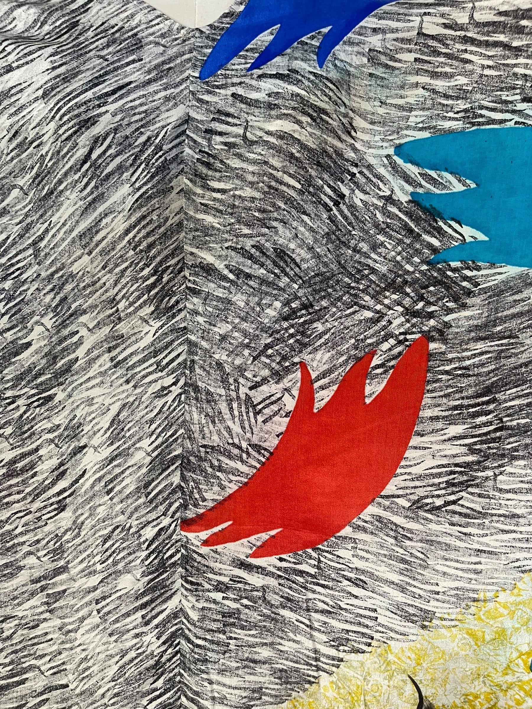 PRC6878 Avatar Pure Silk Waterfall Top