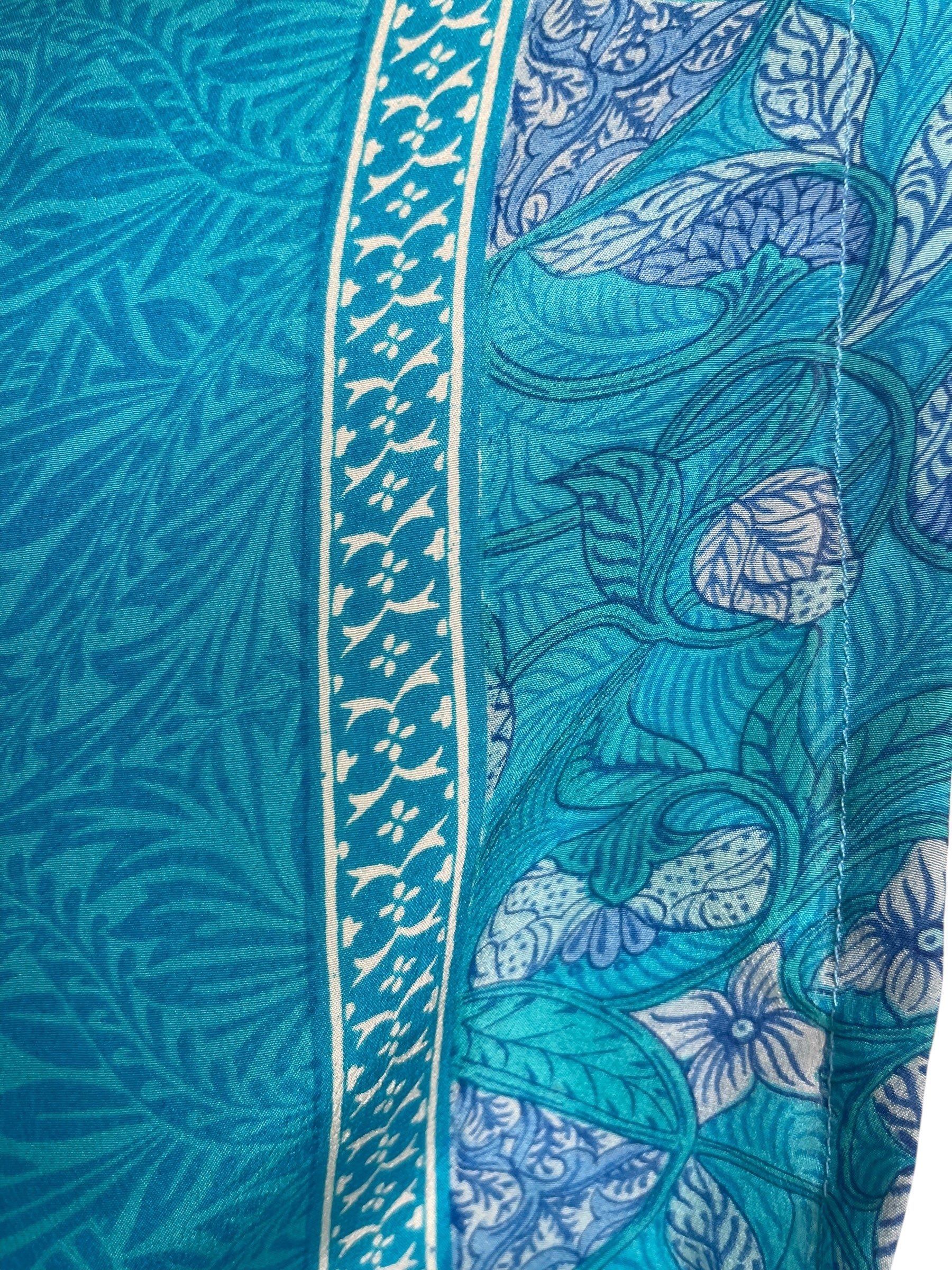 PRC7546 Avatar Pure Silk Side Slit Top