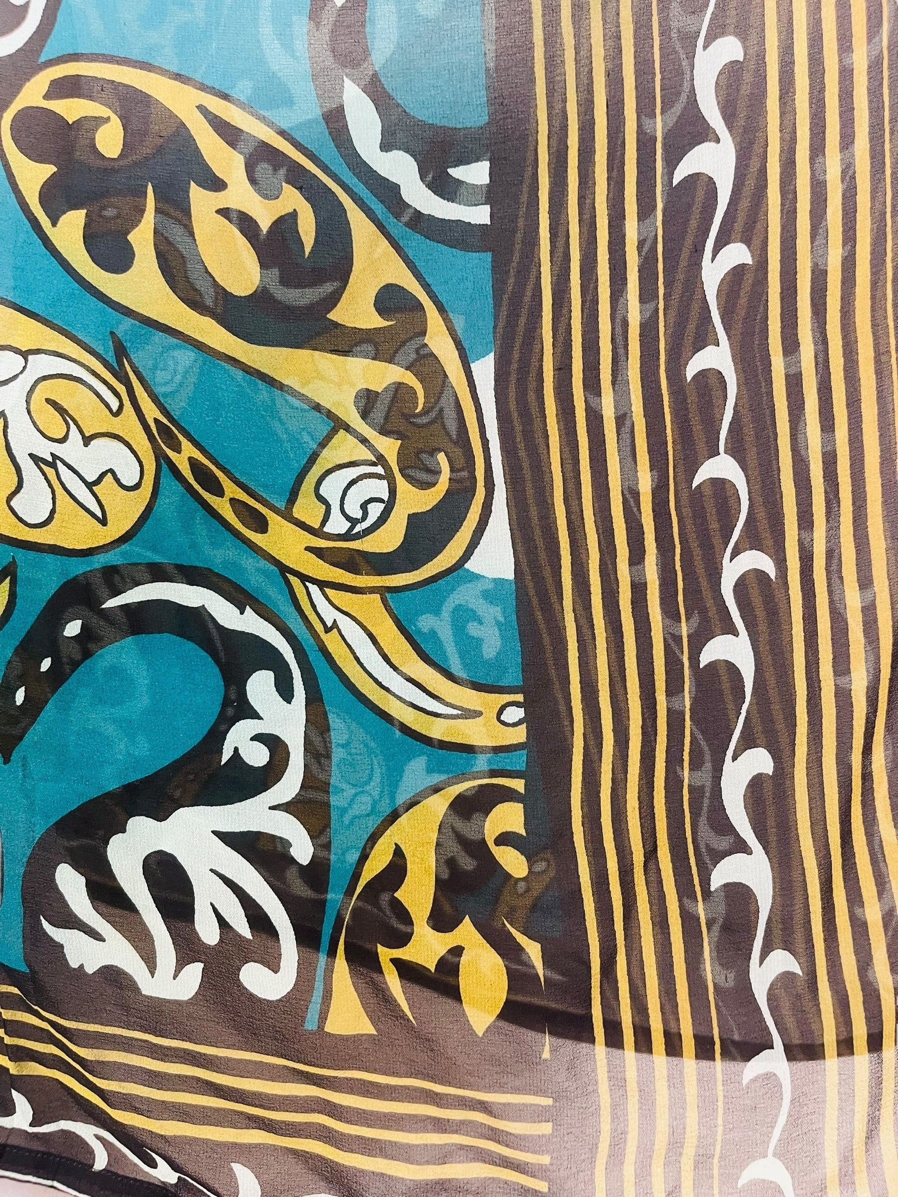 PRG7717 Sheer Avatar Pure Silk Capelet Poncho