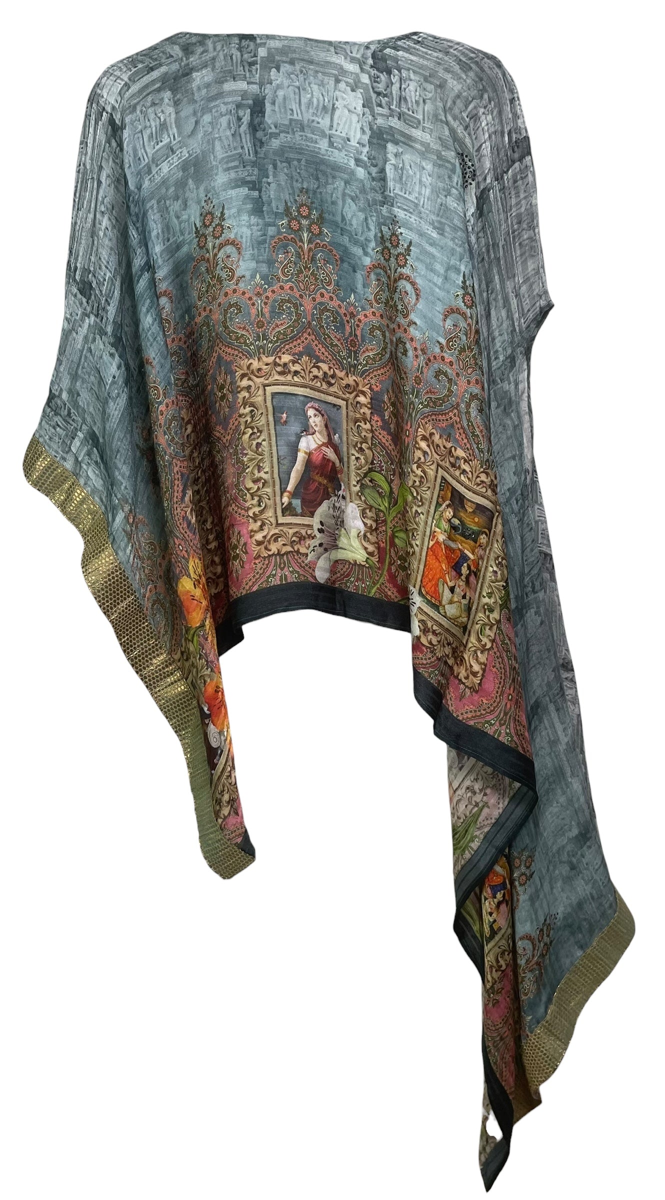 PRG8031 Sheer Avatar Pure Silk Versatile Vest