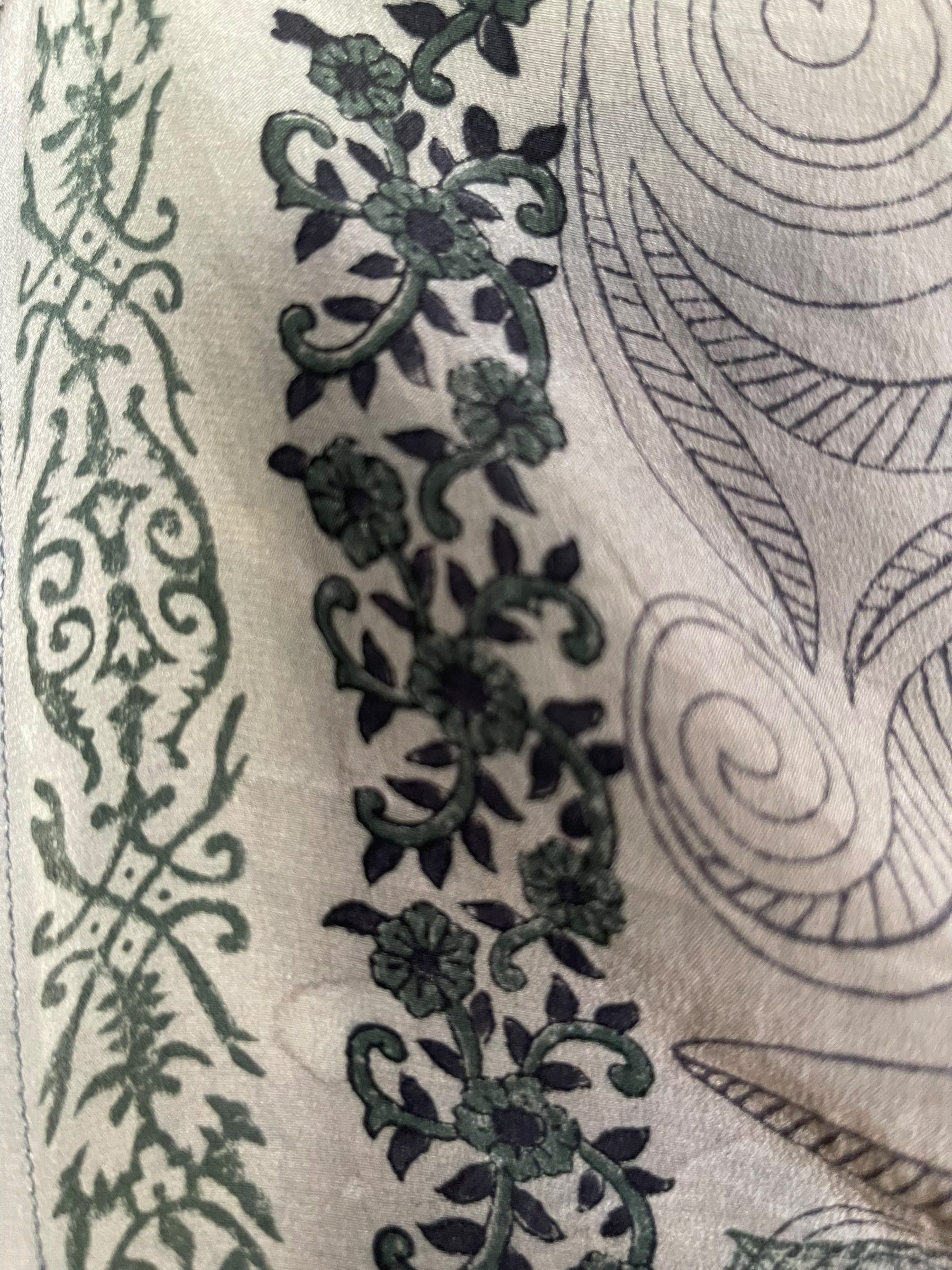 PRC7165 Avatar Pure Silk Sculptural Long Tunic Dress