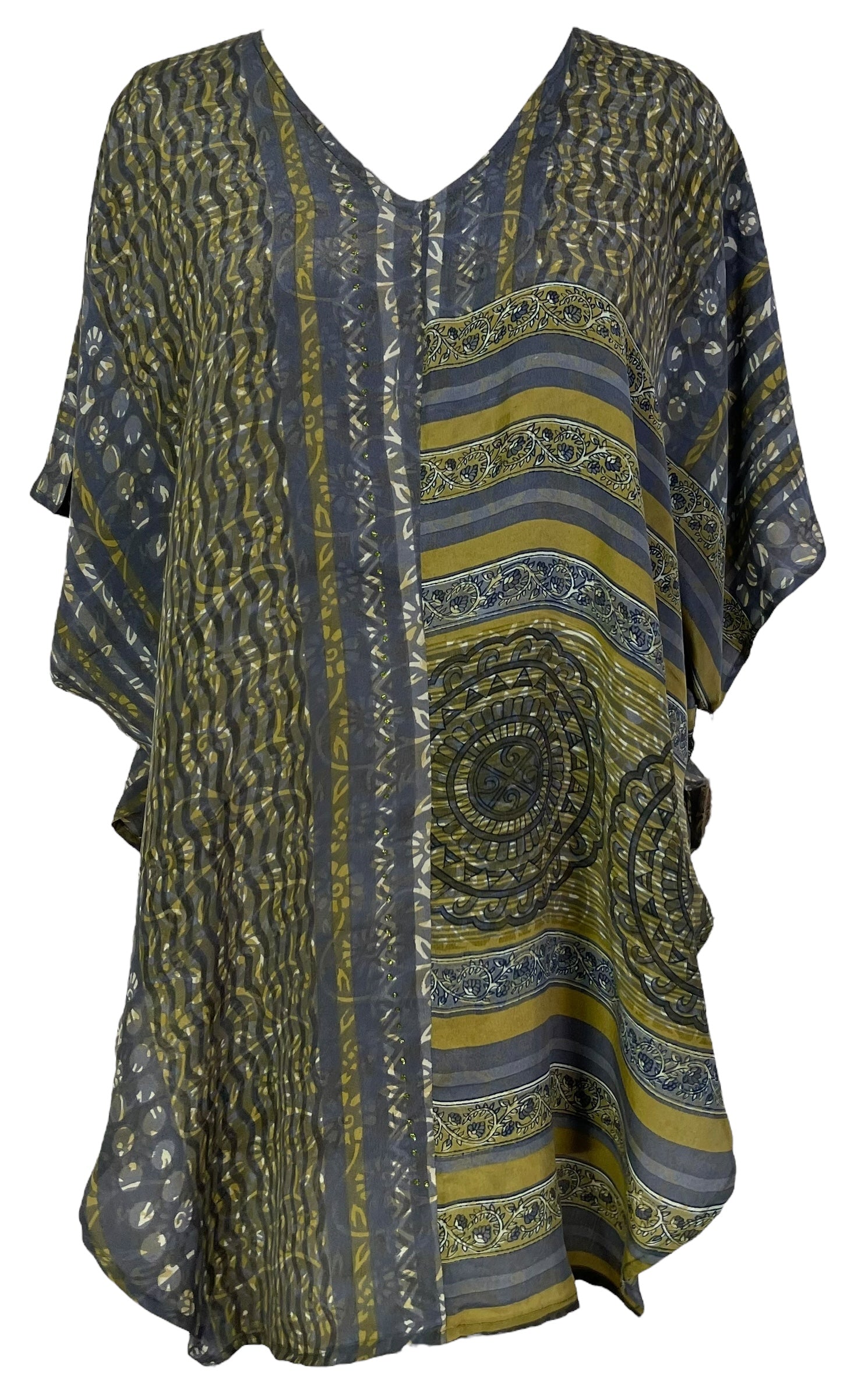 PRC6874 Avatar Pure Silk Waterfall Top
