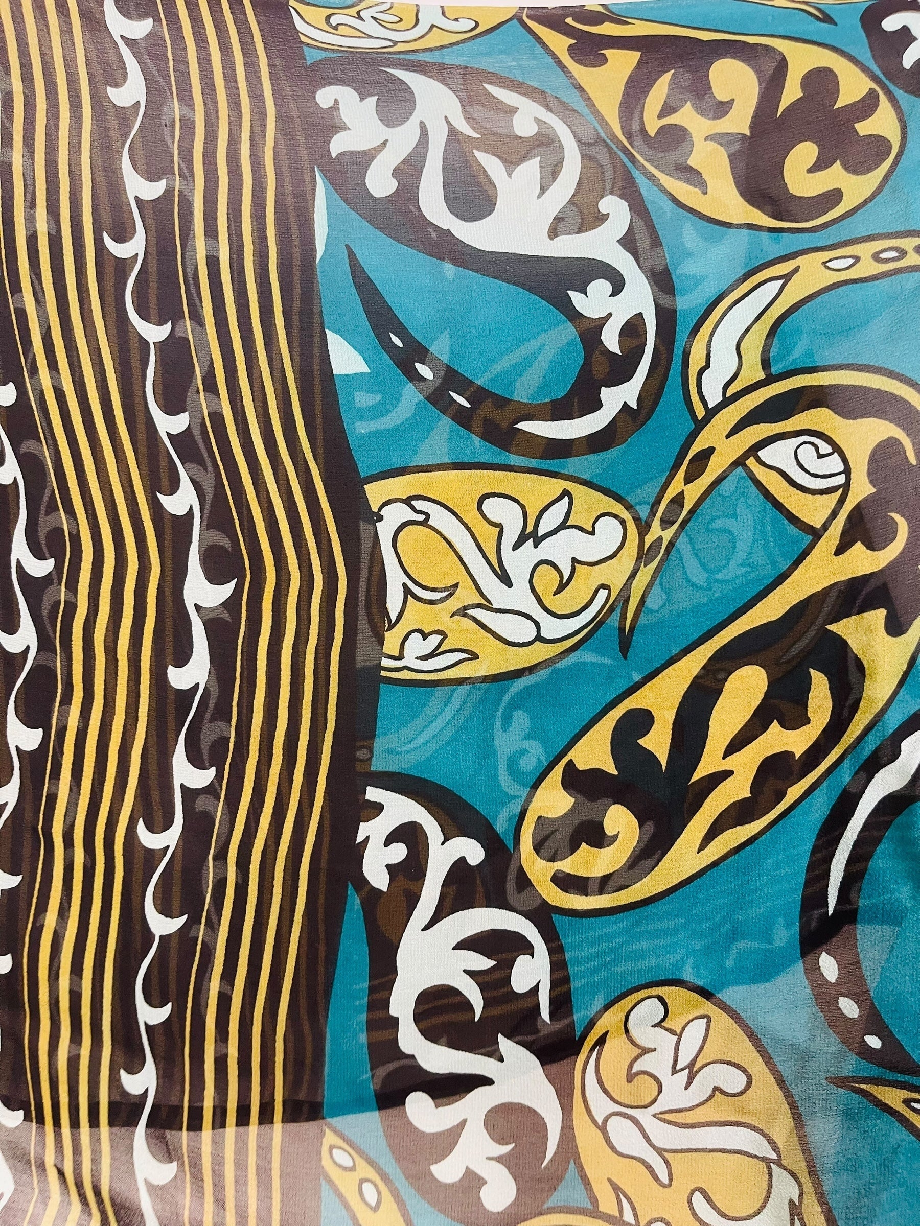 PRG7717 Sheer Avatar Pure Silk Capelet Poncho