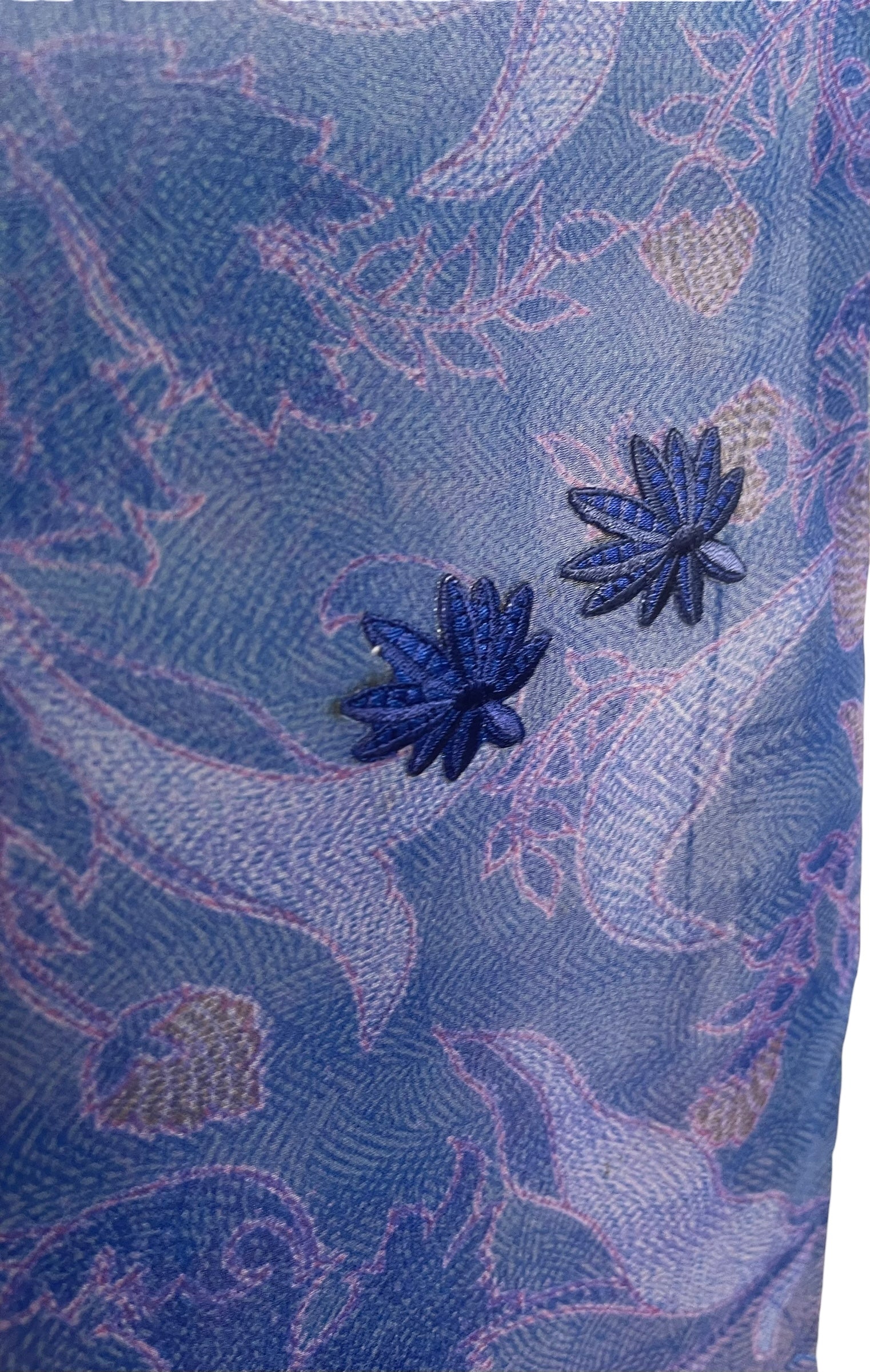 PRG8432 Sheer Avatar Pure Silk Short Kaftan Tunic with Slits