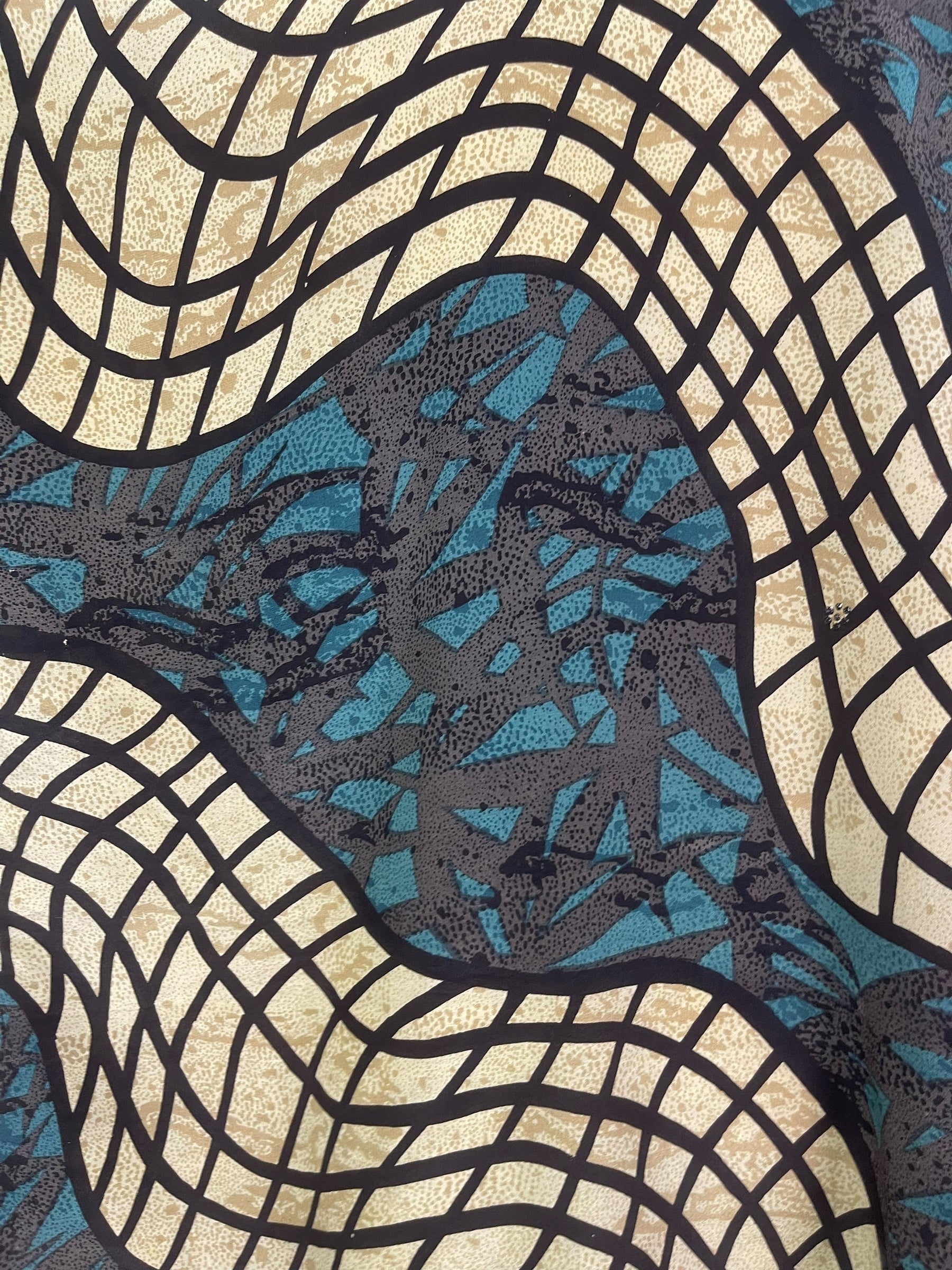 PRC8211 Avatar Pure Silk Long Tunic with Side Ties