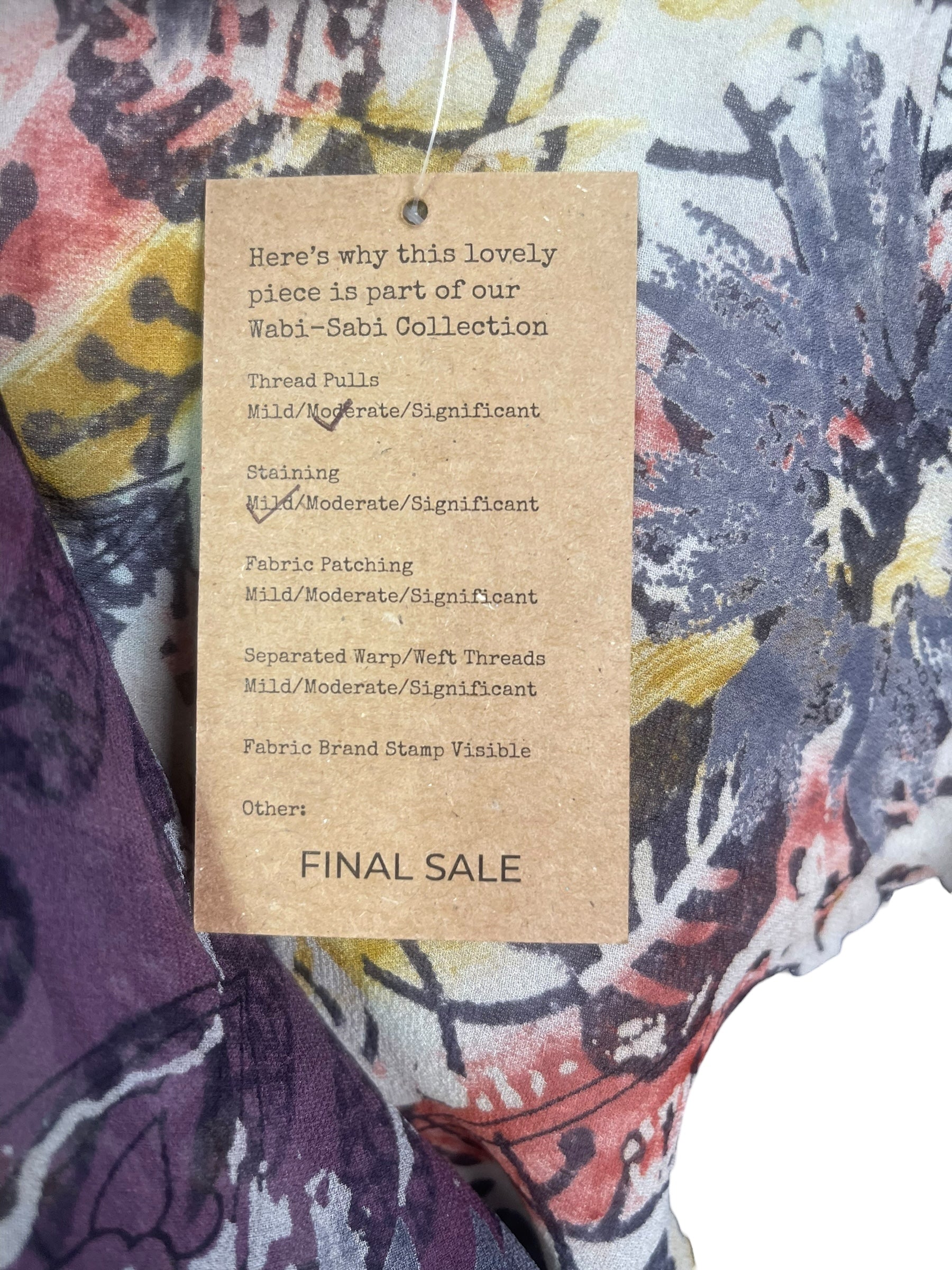 PRG8521 Sheer Wabi Sabi Pure Silk Kimono-Sleeved Top