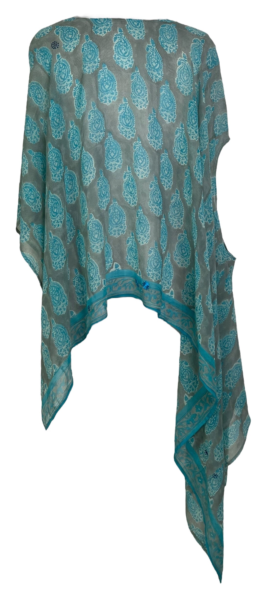 PRG7781 Sheer Avatar Pure Silk Versatile Vest