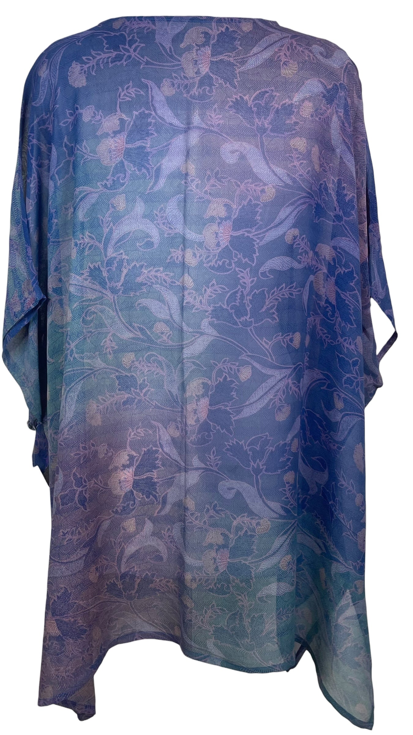 PREVIEW PRG8432 Sheer Avatar Pure Silk Short Kaftan Tunic with Slits