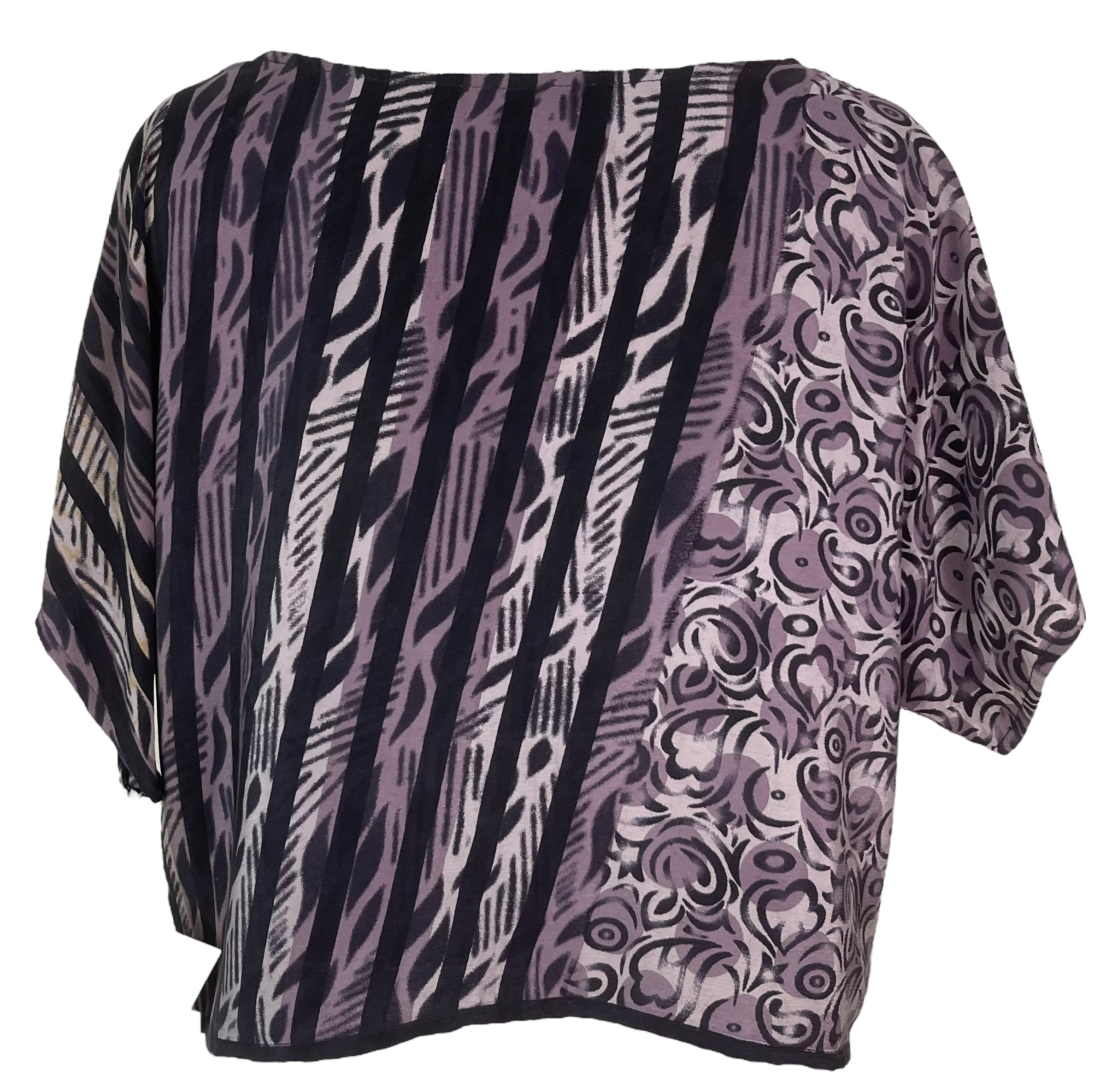 PRC8000A Avatar Pure Silk Boxy Top