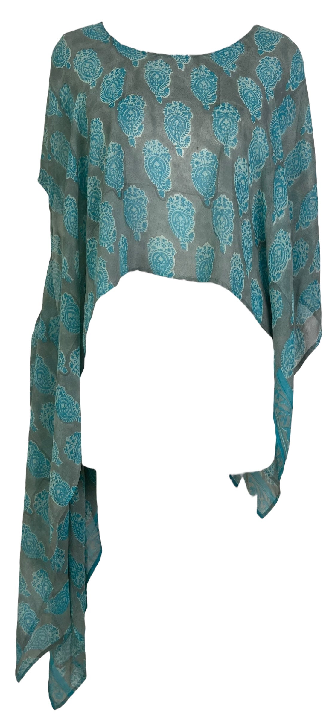 PRG7781 Sheer Avatar Pure Silk Versatile Vest