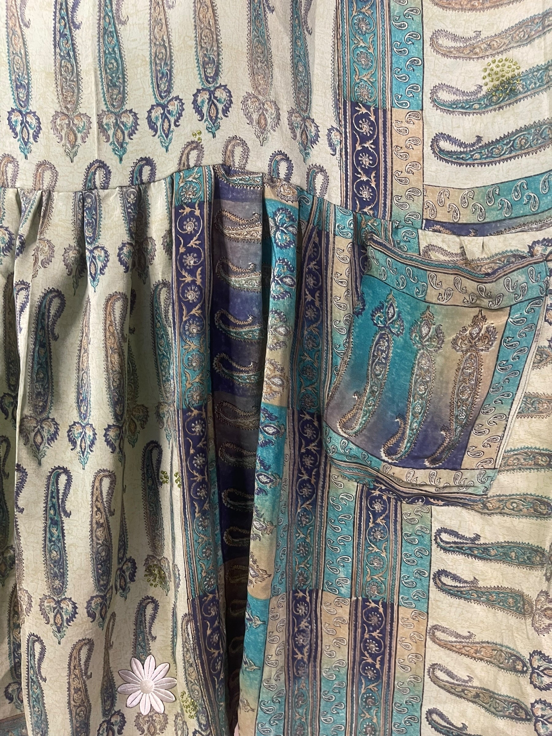 PRC8186 Avatar Pure Silk Boxy Babydoll Dress