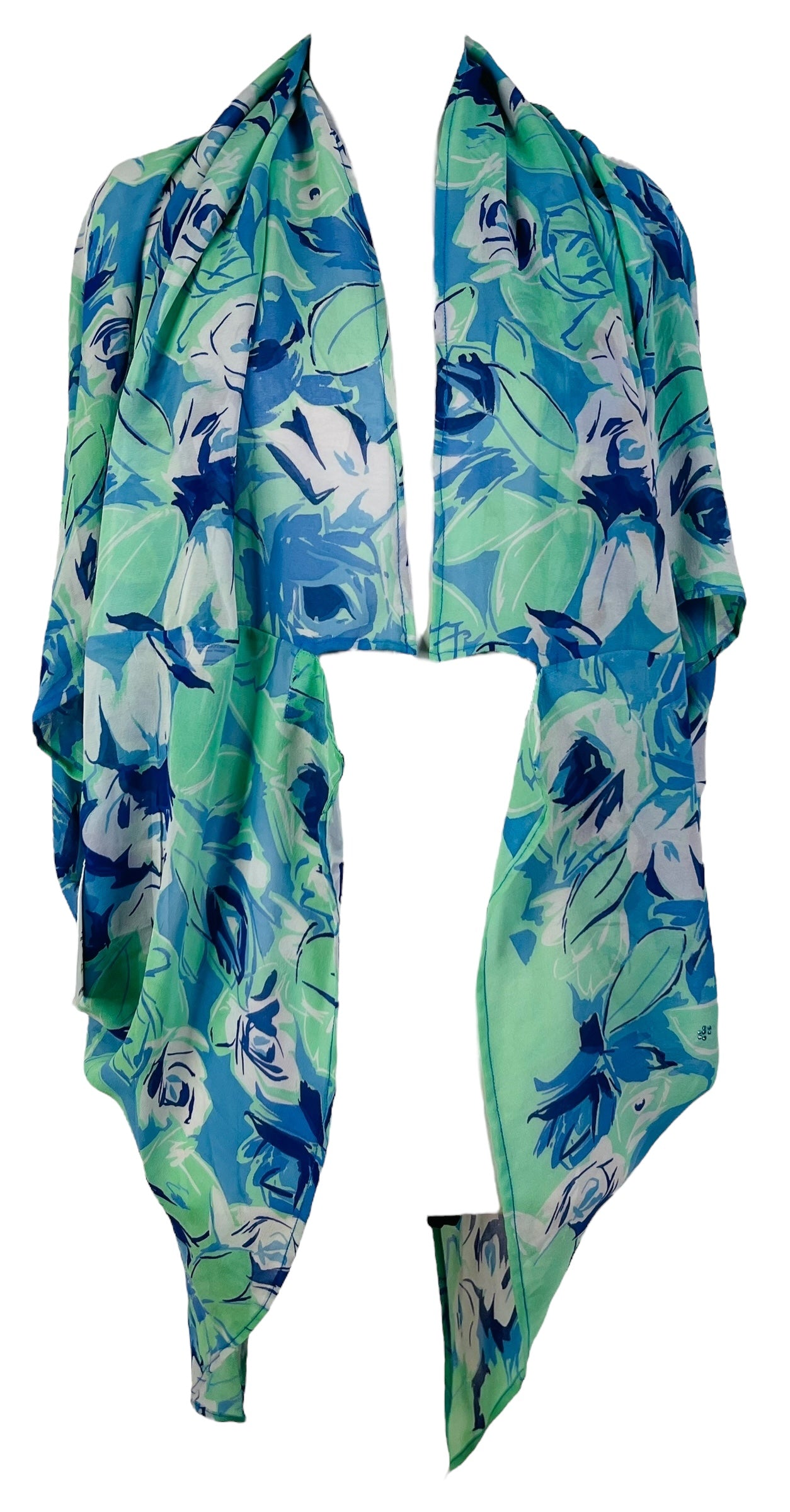 PRG7574 Sheer Avatar Pure Silk Cardigan