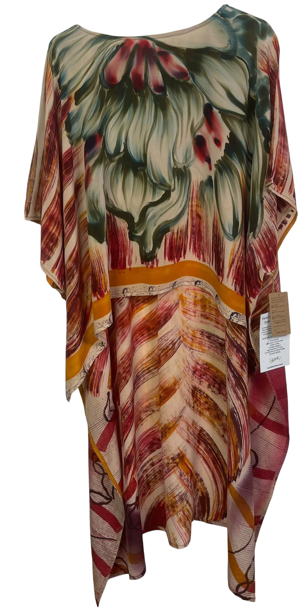 PREVIEW PRC8509 Wabi Sabi Pure Silk Hi Lo Top