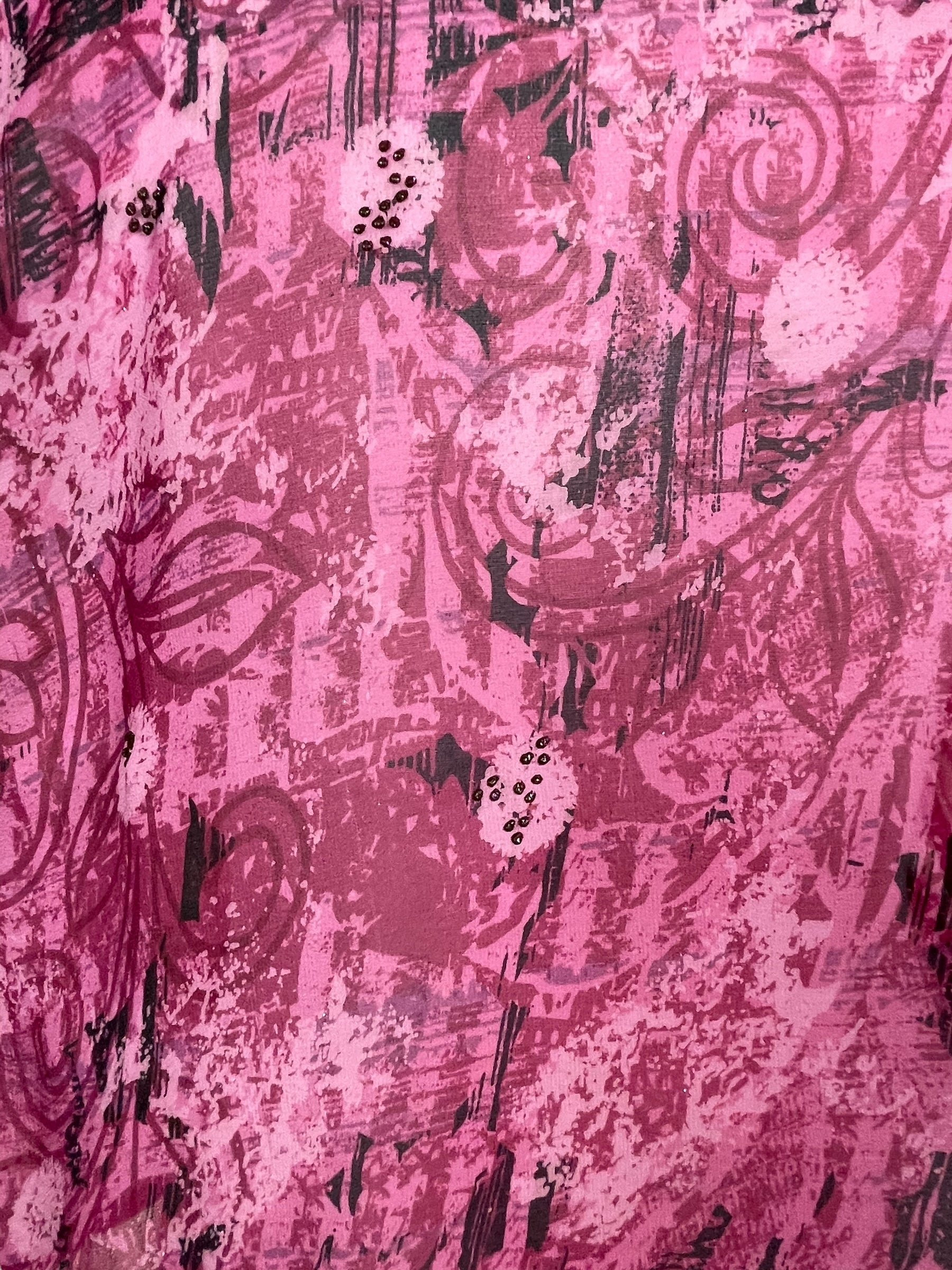 PRG5501 Sheer Avatar Pure Silk Boxy Top