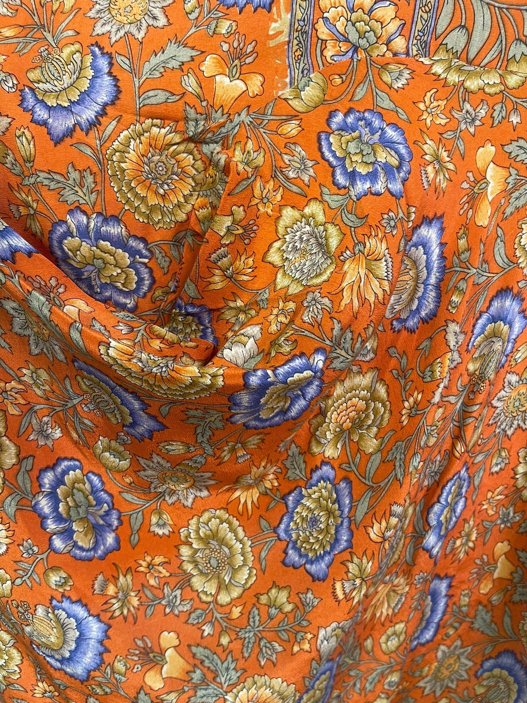 PRC7881 Avatar Pure Silk Self Pocket Tunic Dress