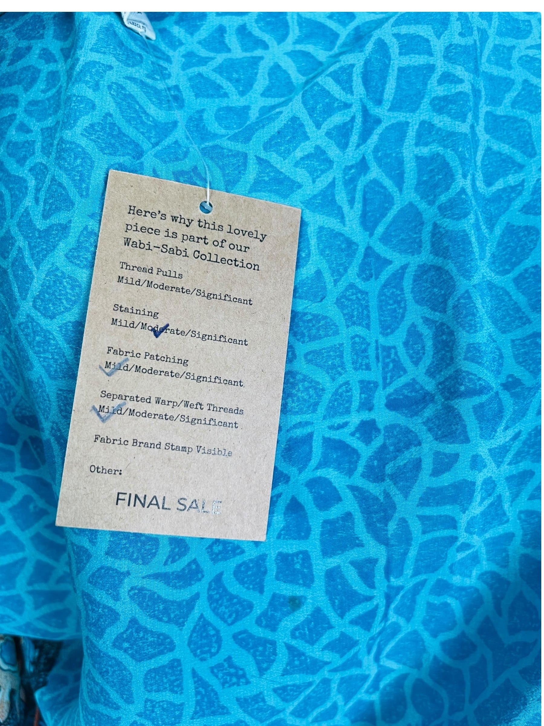 PRC7418 Pure Silk Wabi Sabi Capelet Poncho