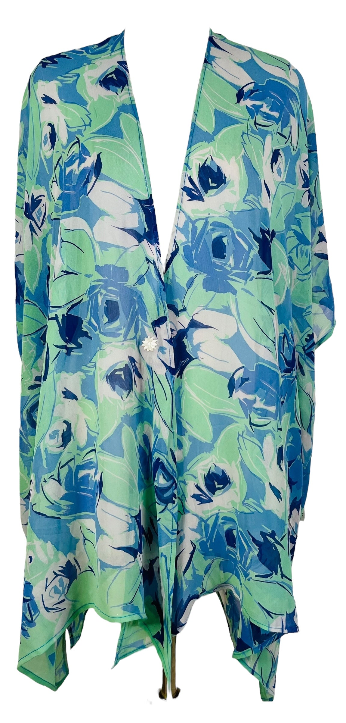 PRG7574 Sheer Avatar Pure Silk Cardigan