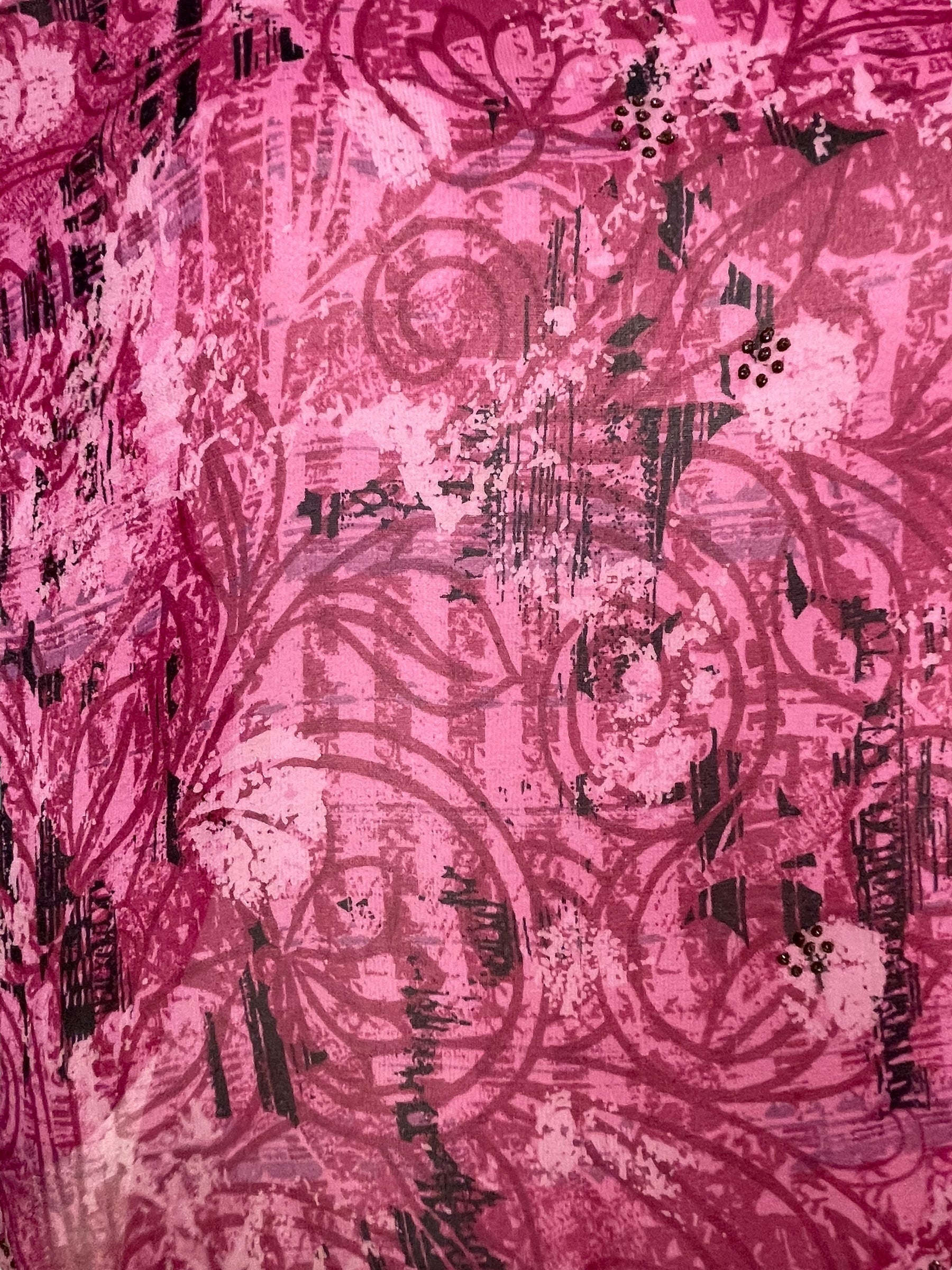 PRG5501 Sheer Avatar Pure Silk Boxy Top