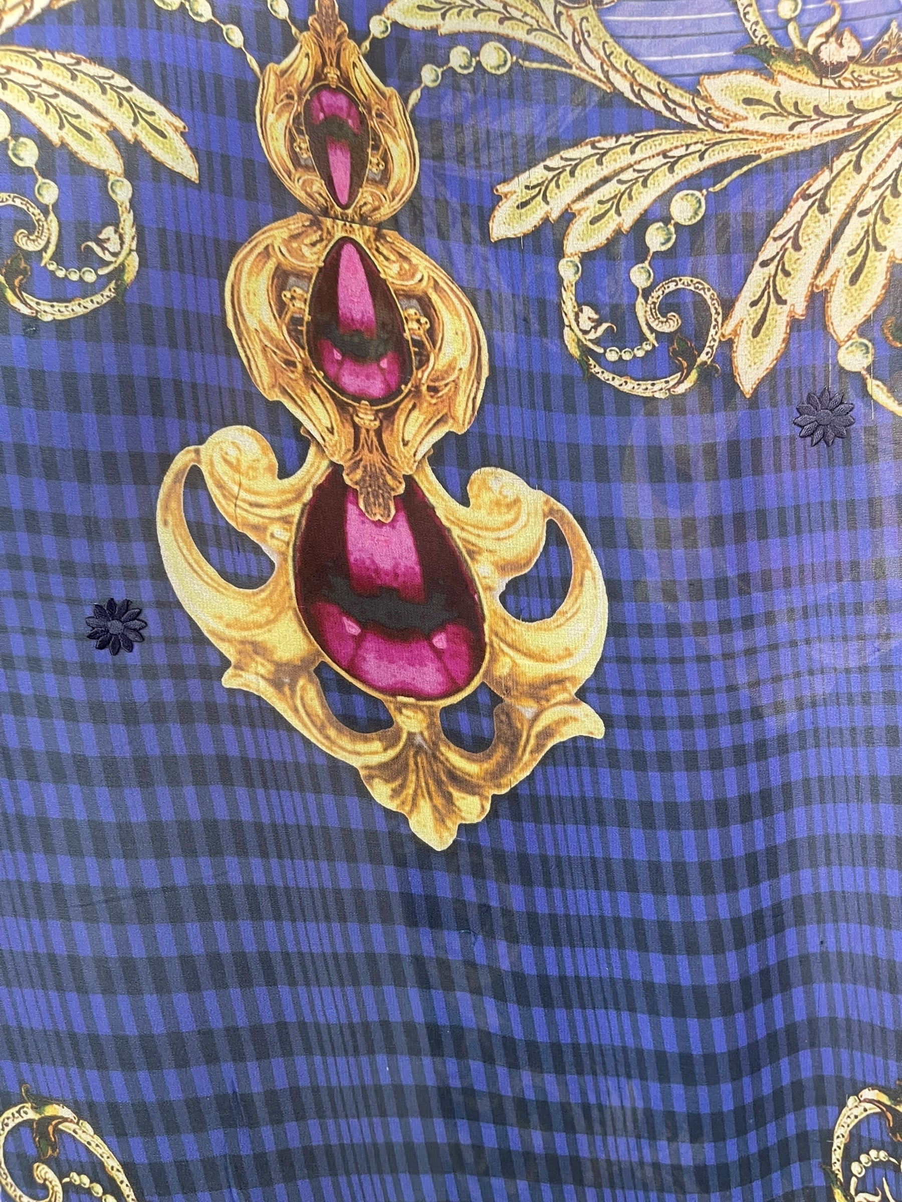 PRG8041 Sheer Wabi Sabi Pure Silk Short Kaftan Tunic with Slits