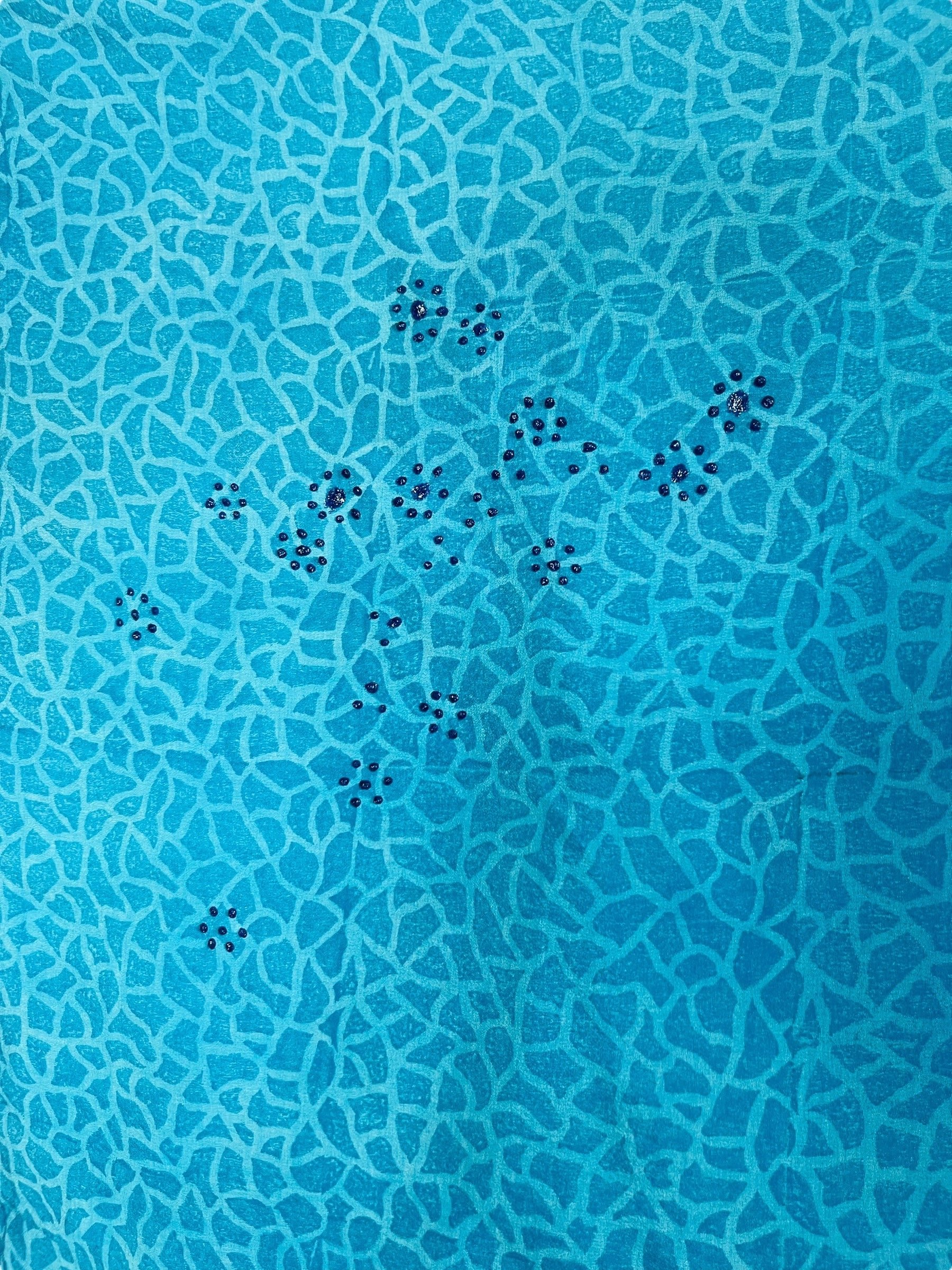 PRC7418 Pure Silk Wabi Sabi Capelet Poncho