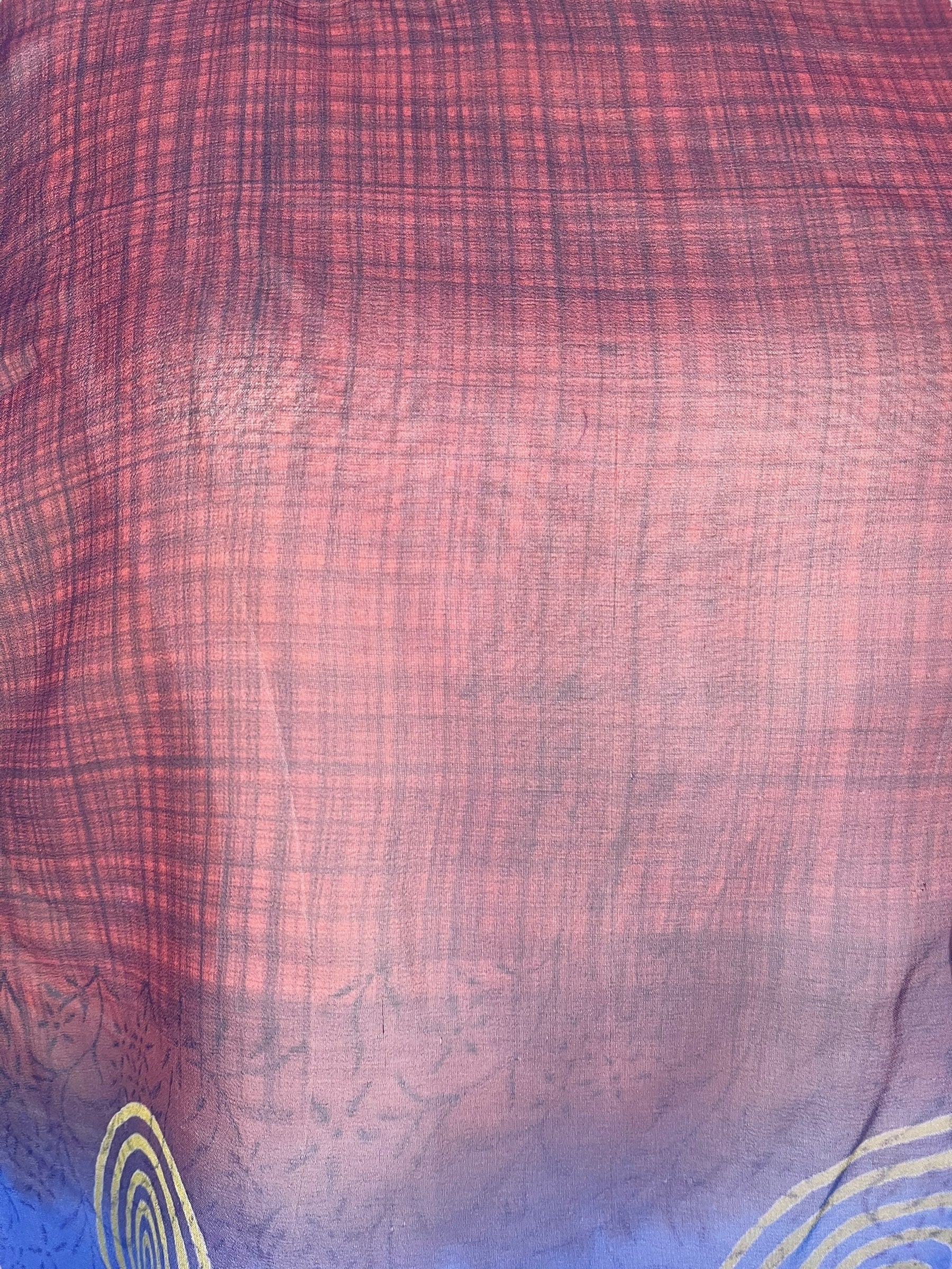 PRG6507 Sheer Wabi Sabi Pure Silk Boxy Top