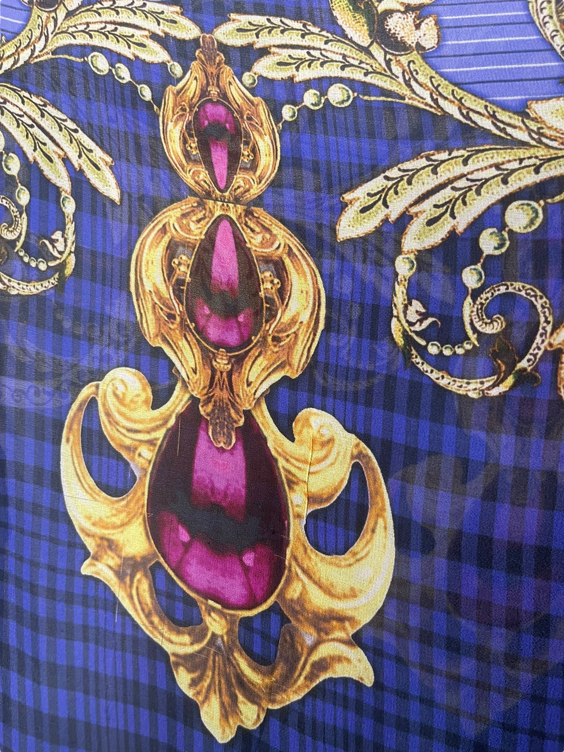 PRG8041 Sheer Wabi Sabi Pure Silk Short Kaftan Tunic with Slits