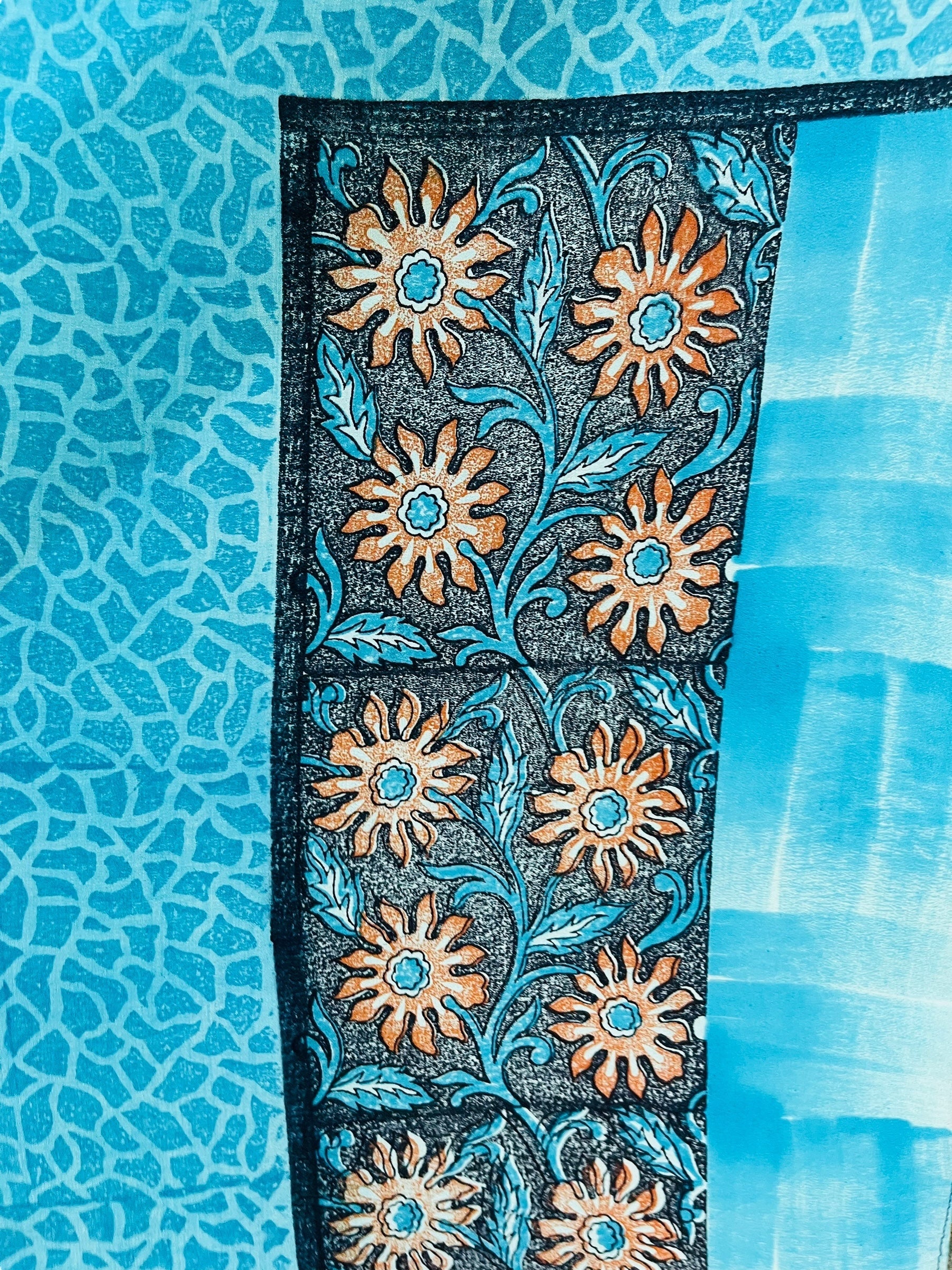 PRC7418 Pure Silk Wabi Sabi Capelet Poncho