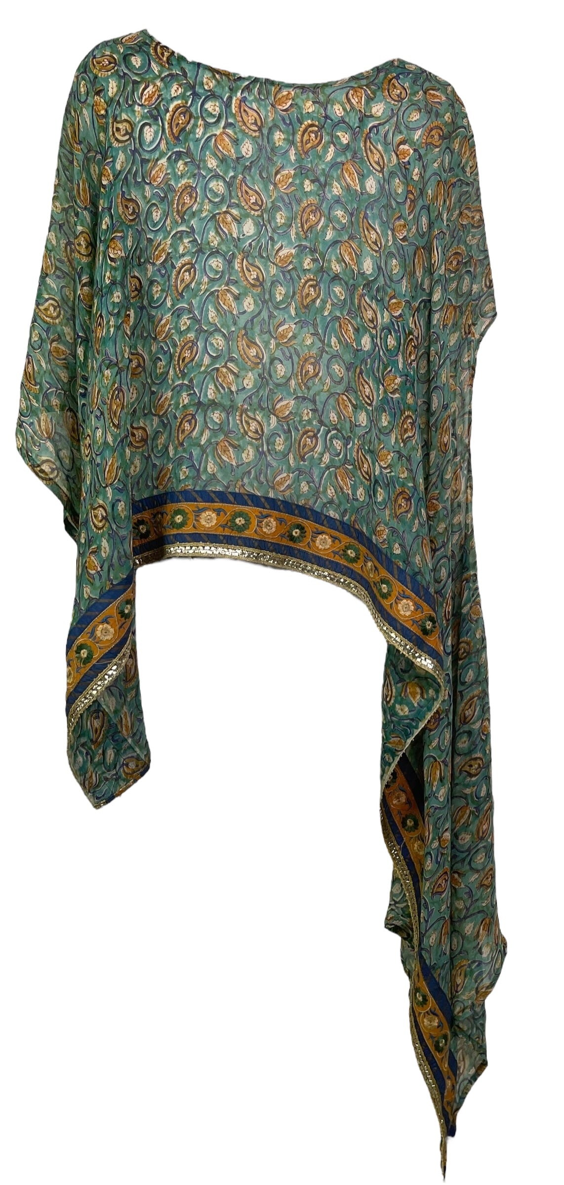 PRG7742 Sheer Wabi Sabi Pure Silk Versatile Vest