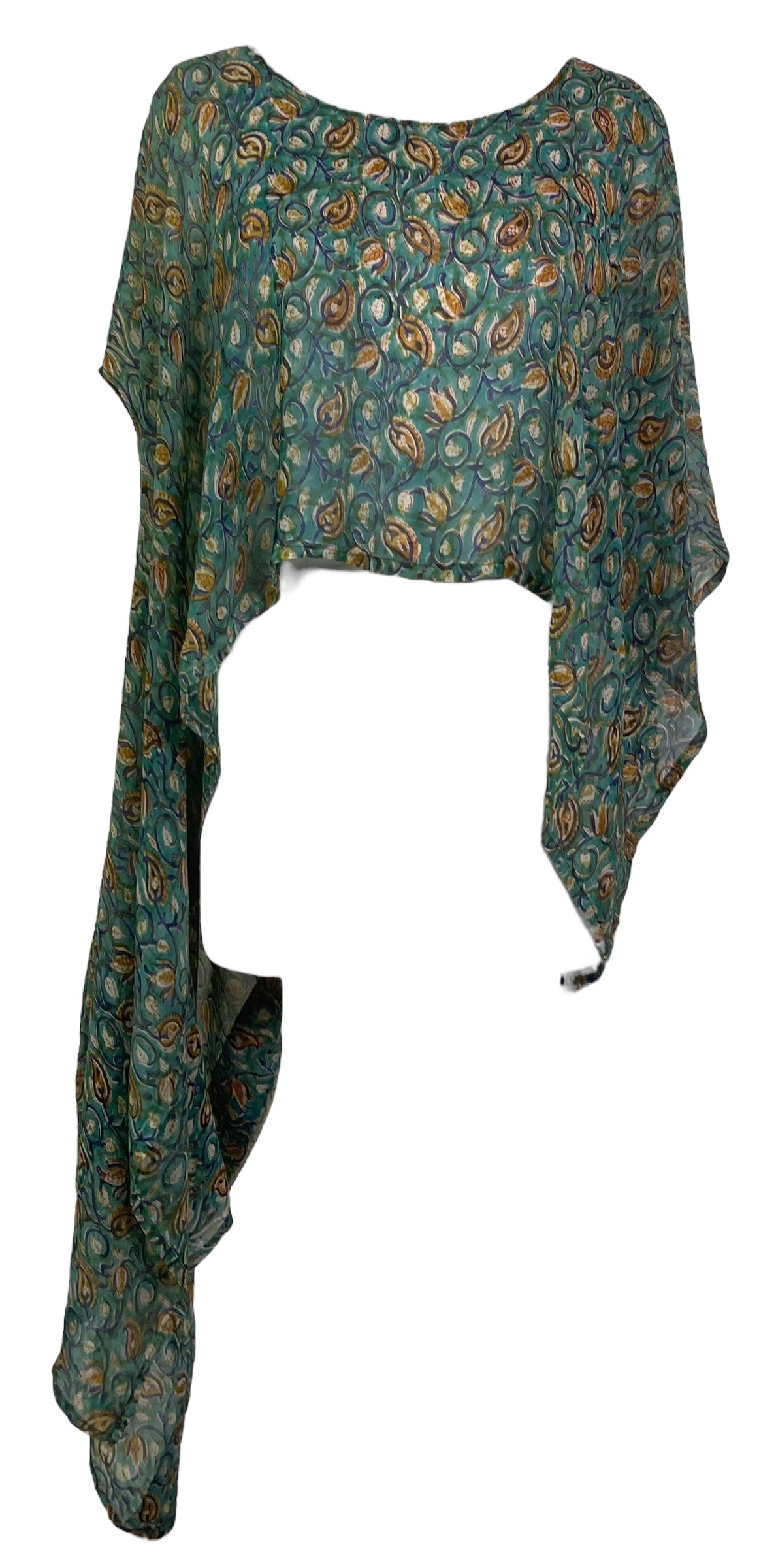 PRG7742 Sheer Wabi Sabi Pure Silk Versatile Vest