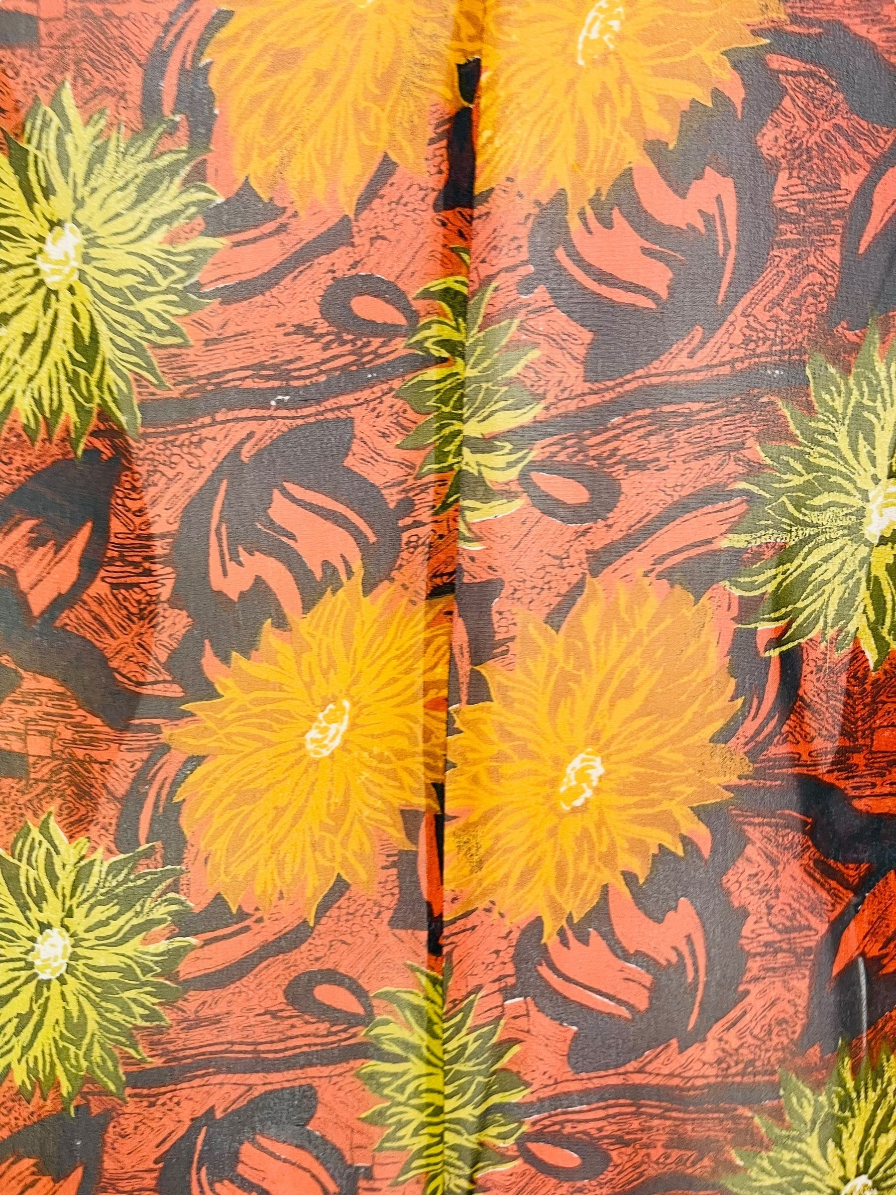 PRG7571 Sheer Avatar Pure Silk Waterfall Top