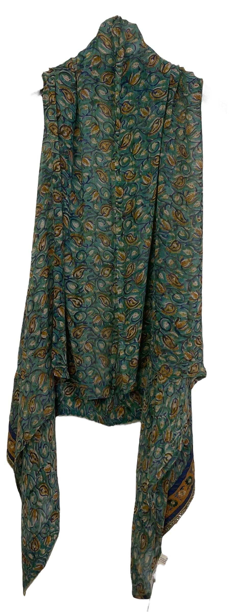 PRG7742 Sheer Wabi Sabi Pure Silk Versatile Vest