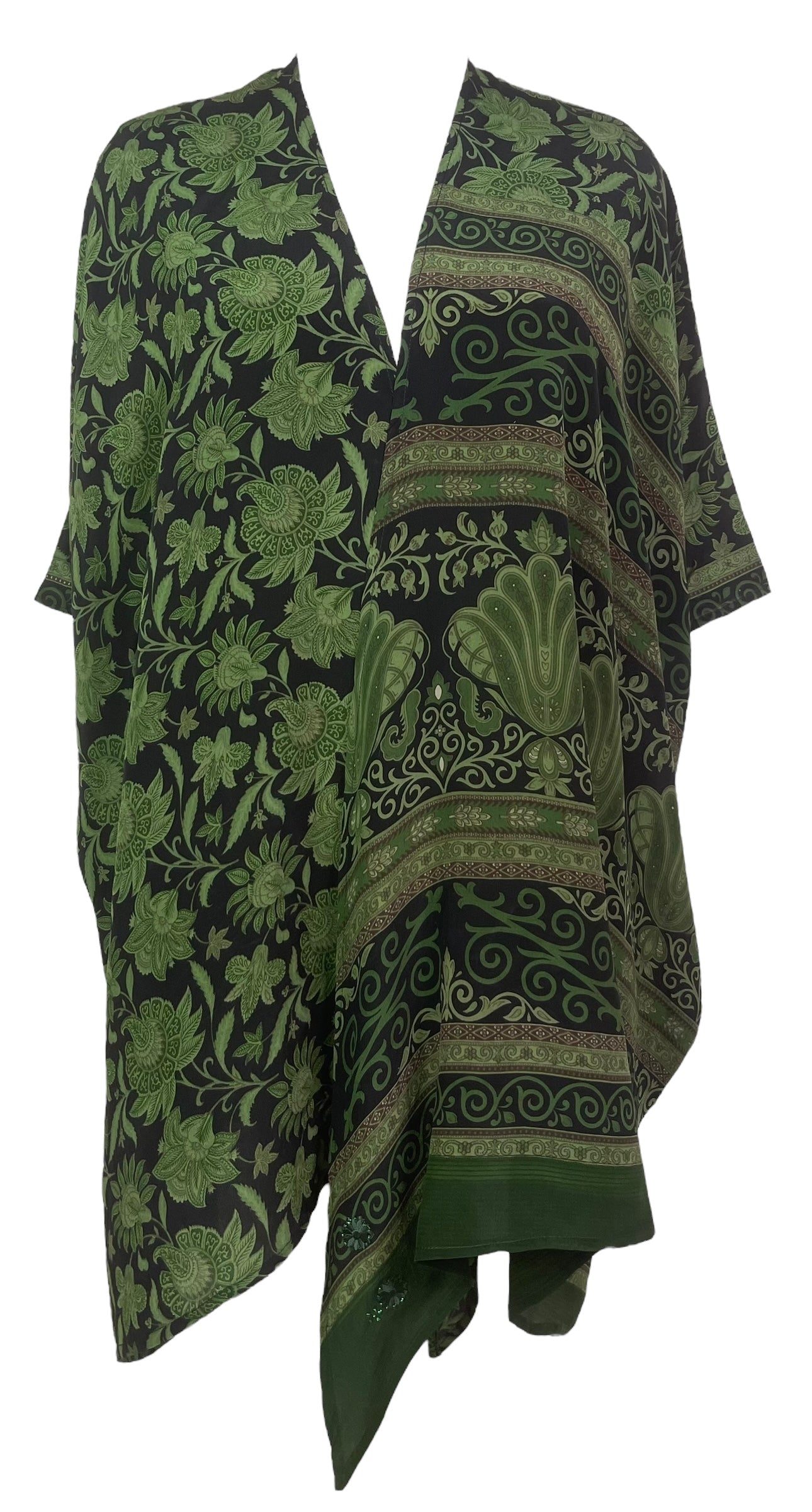 PRC8086 Avatar Pure Silk Cardigan