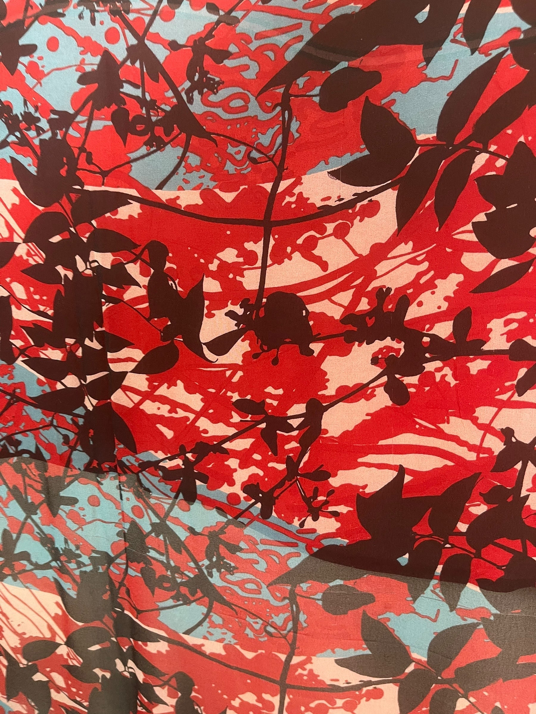 PRG8519 Sheer Wabi Sabi Pure Silk Hi Lo Top