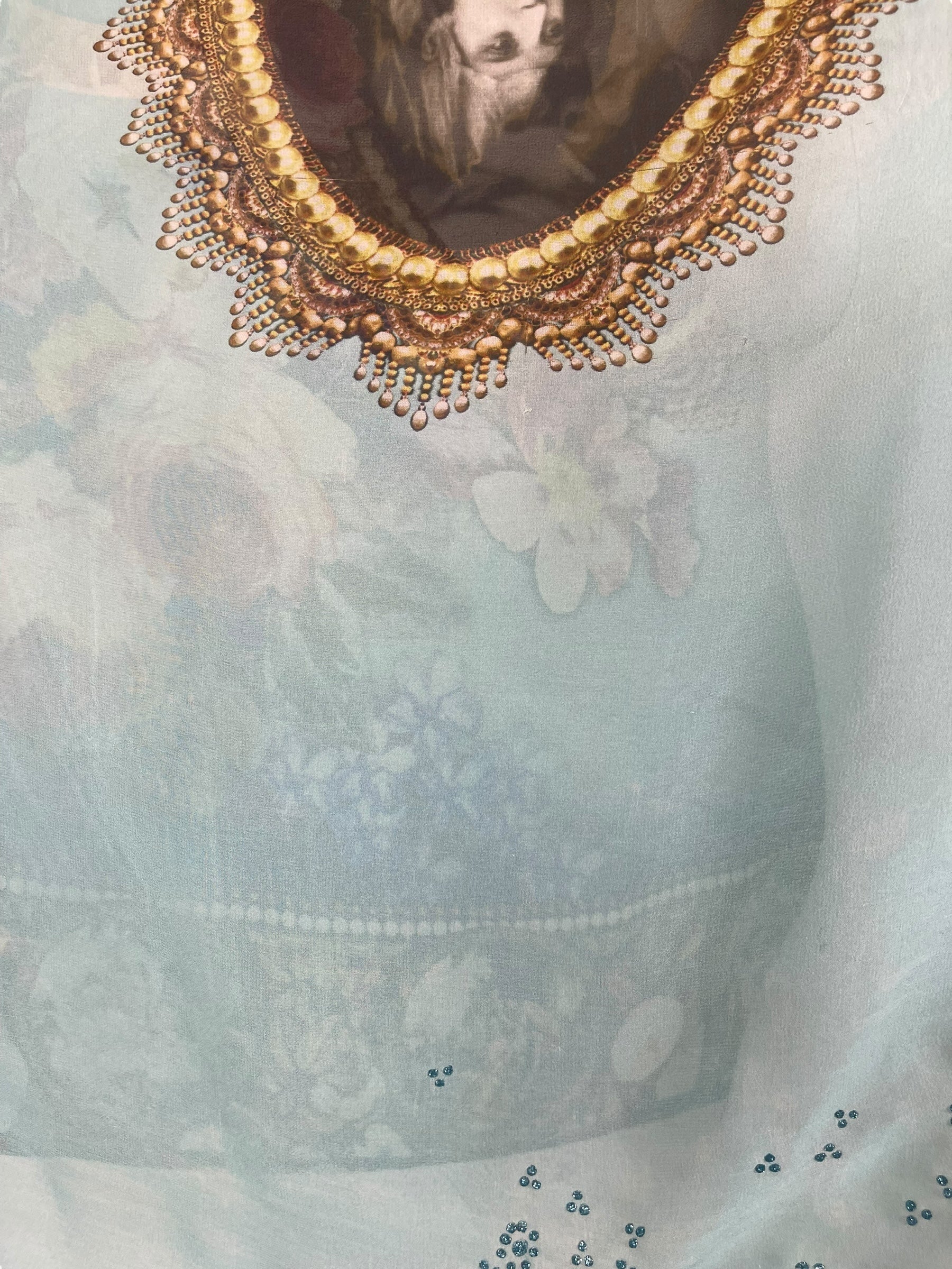 PREVIEW PRG8040A Sheer Pure Silk Wabi Sabi Capelet Poncho by DECEMBER2025 – Handmade ethical Poncho from sariKNOTsari using upcycled silk. Designed in Canada for travel and slow fashion, loved from Toronto to LA to Sydney.