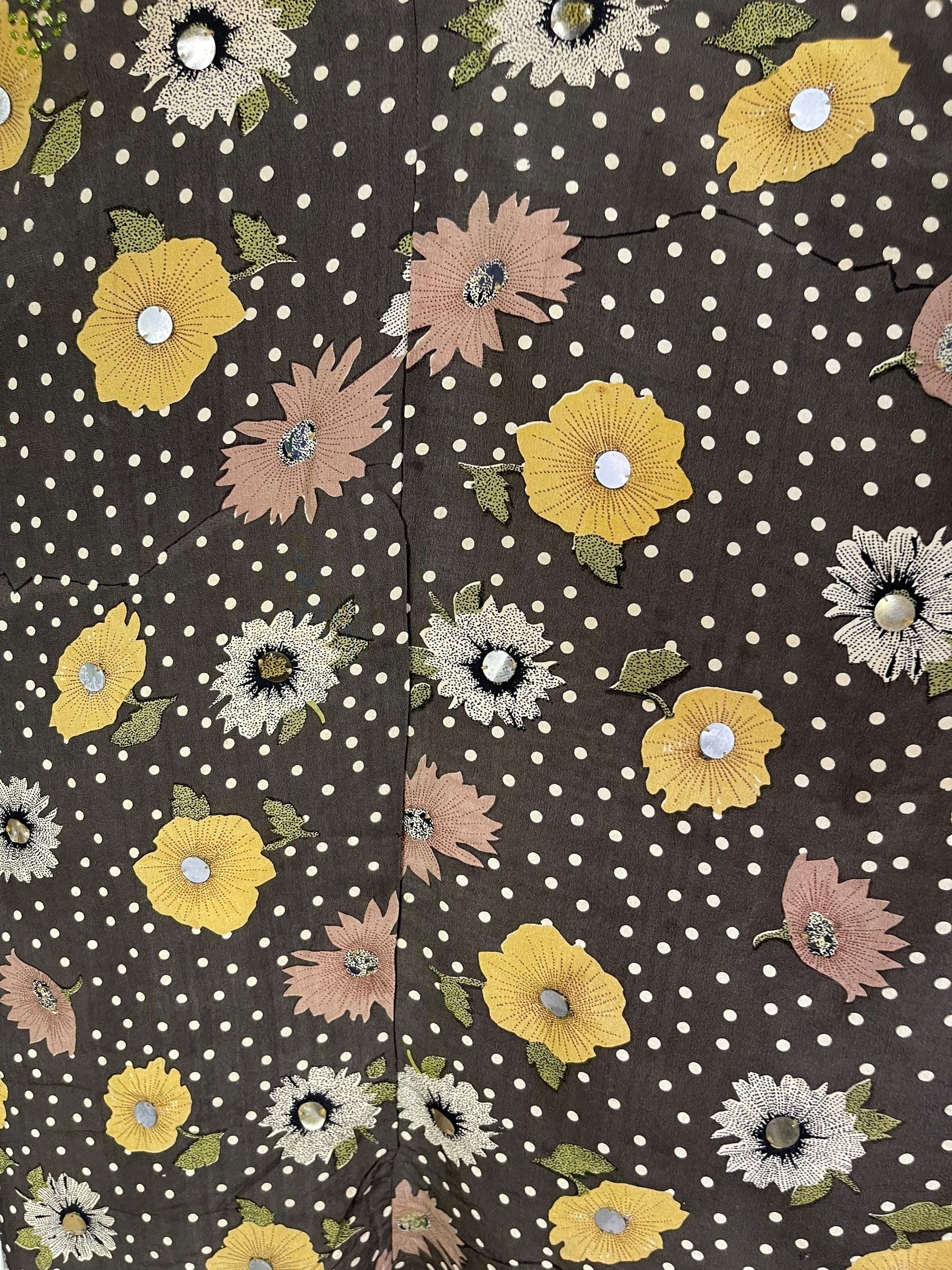 PRC7009 Avatar Pure Silk Waterfall Top