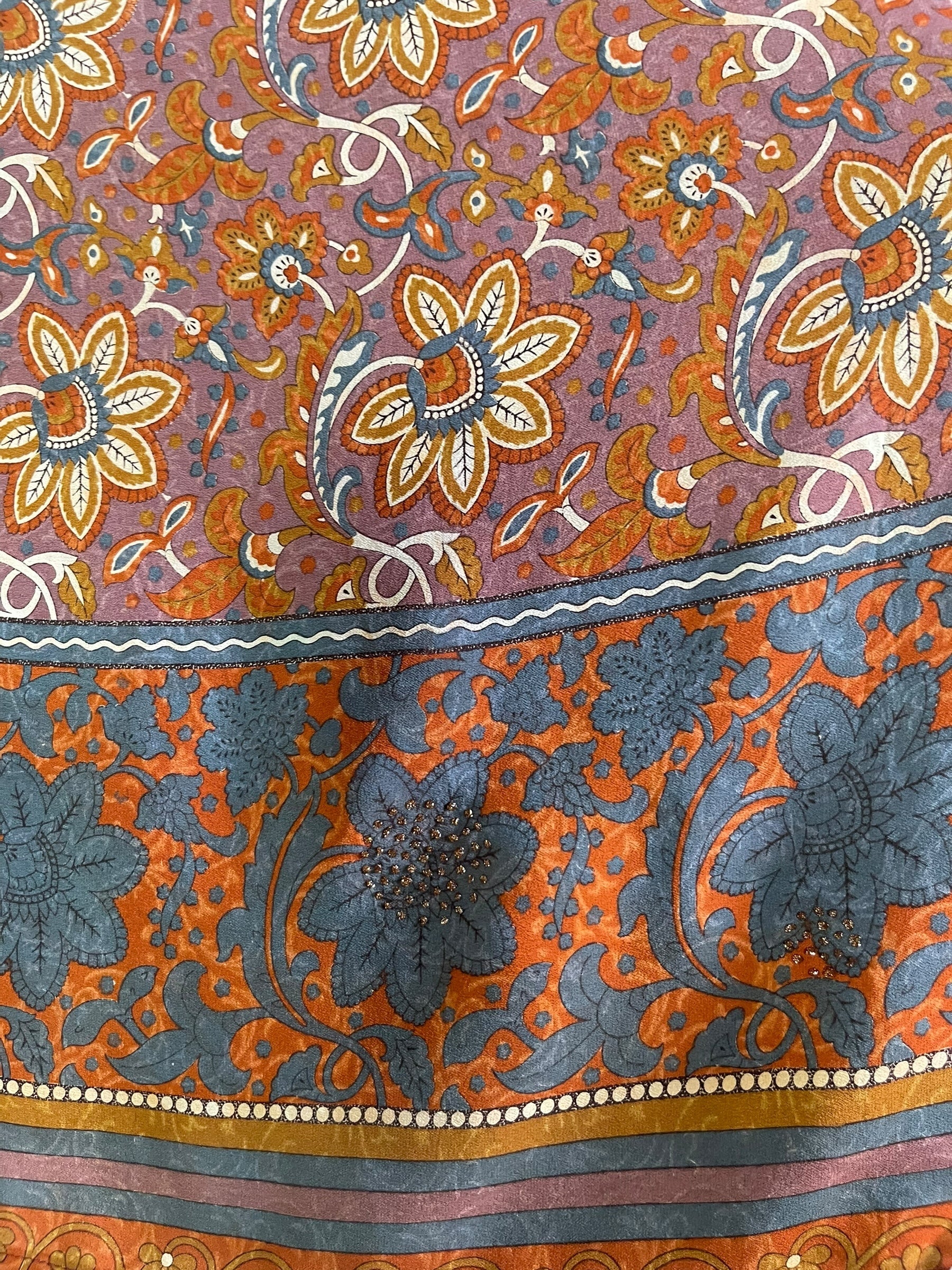 PRC6907 Avatar Pure Silk Capelet Poncho