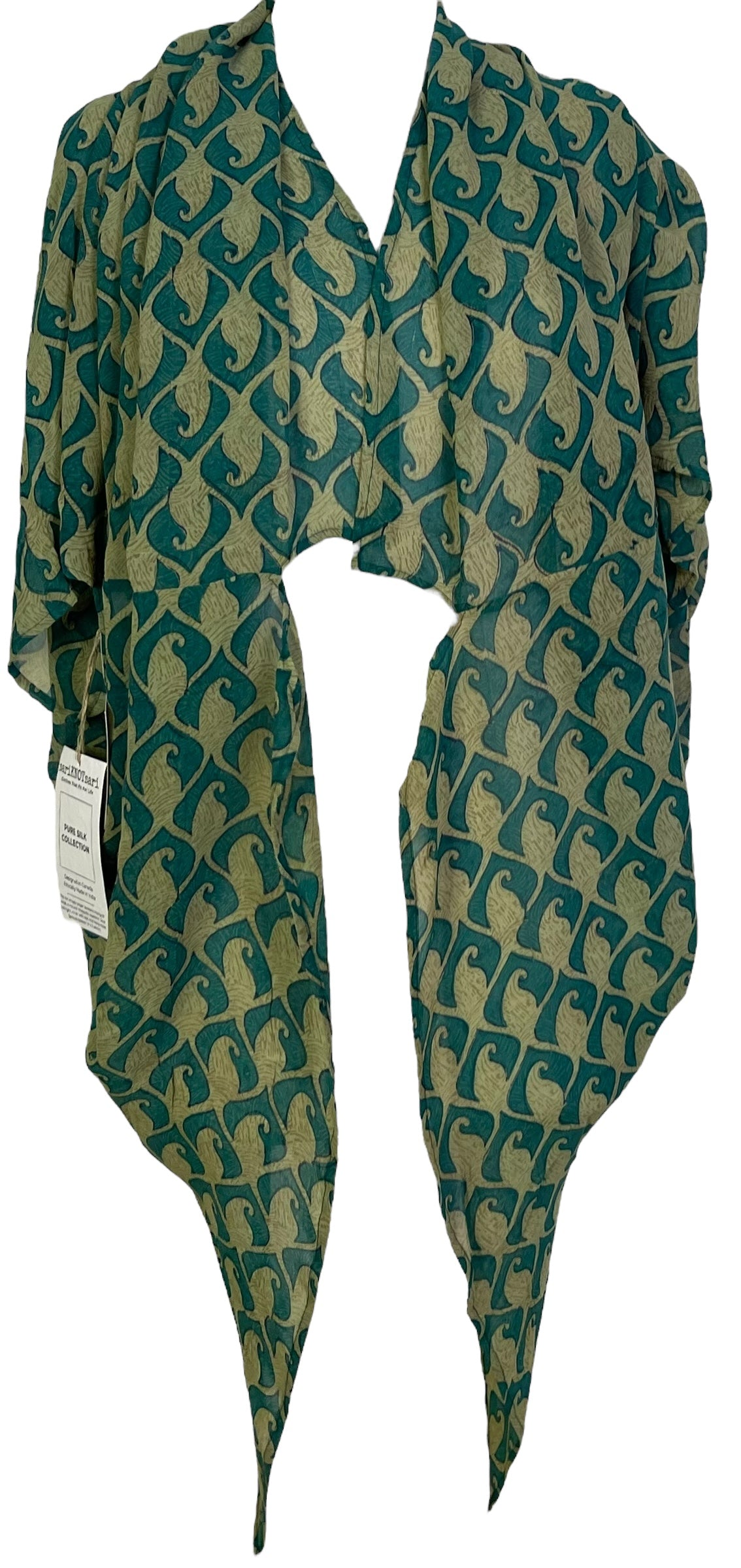 PRG7260 Sheer Avatar Pure Silk Cardigan