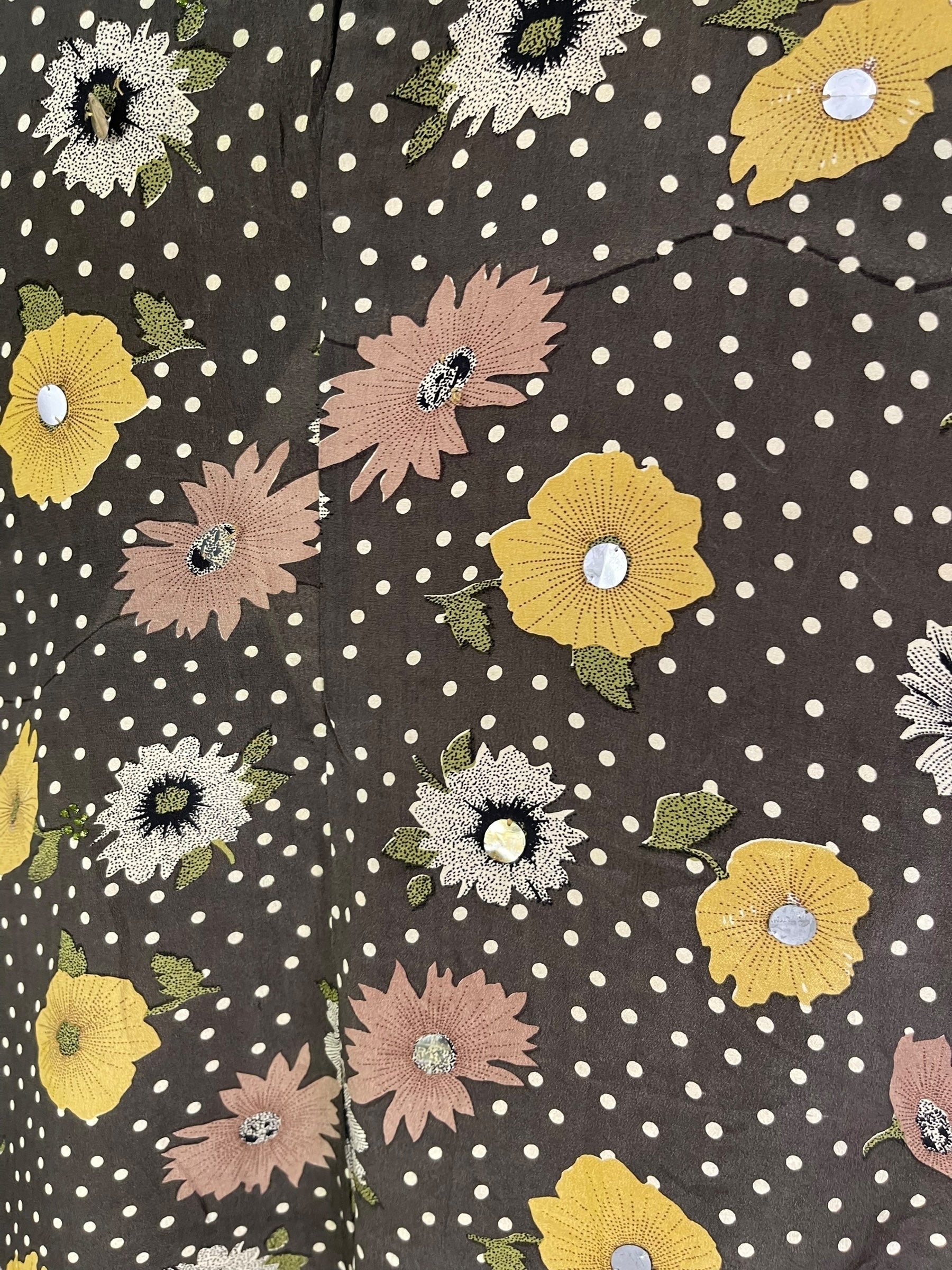 PRC7009 Avatar Pure Silk Waterfall Top