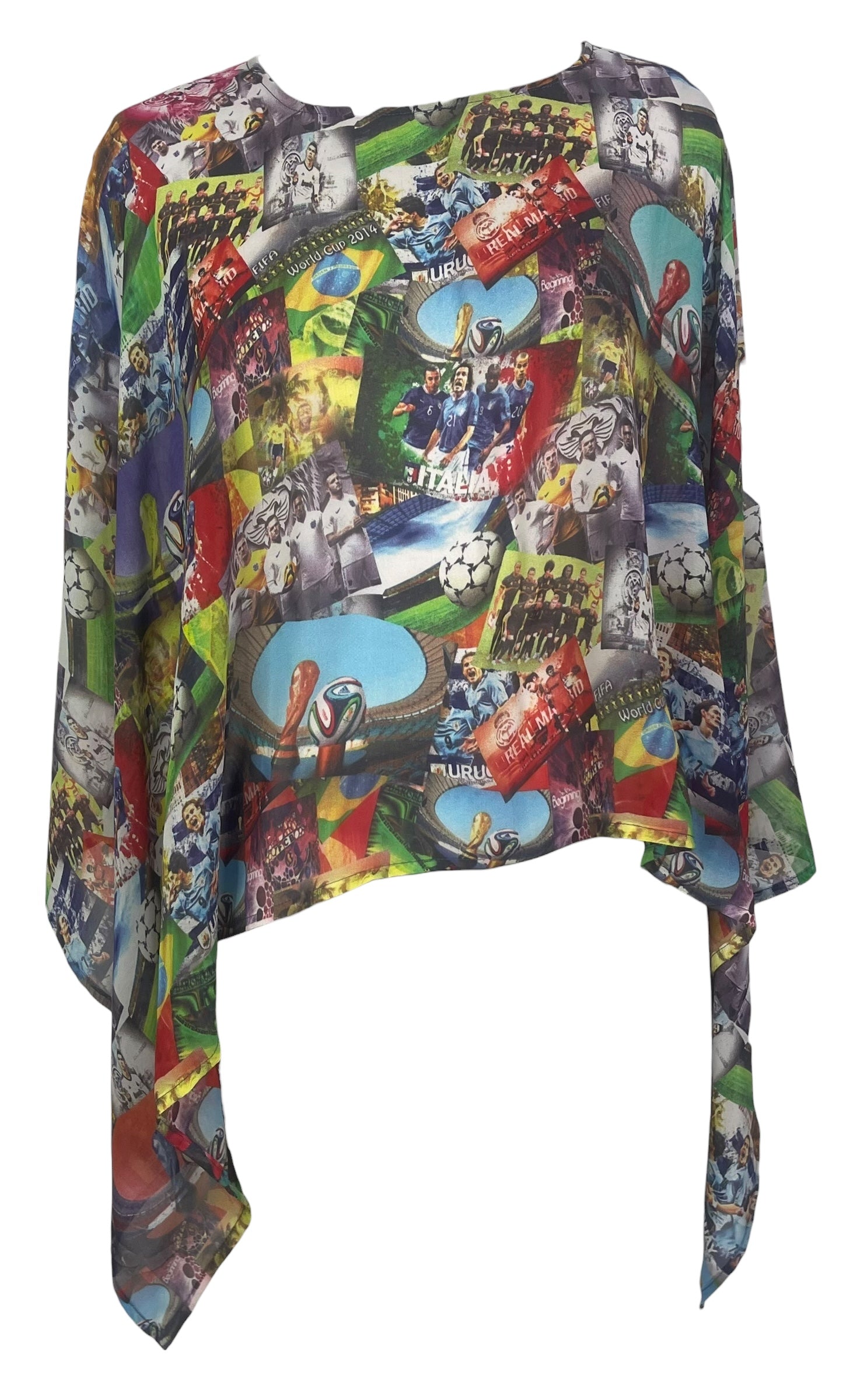 PREVIEW PRG8628B Sheer Avatar Pure Silk Capelet Poncho by FEBRUARY2026 – Handmade ethical Poncho from sariKNOTsari using upcycled silk. Designed in Canada for travel and slow fashion, loved from Toronto to LA to Sydney.