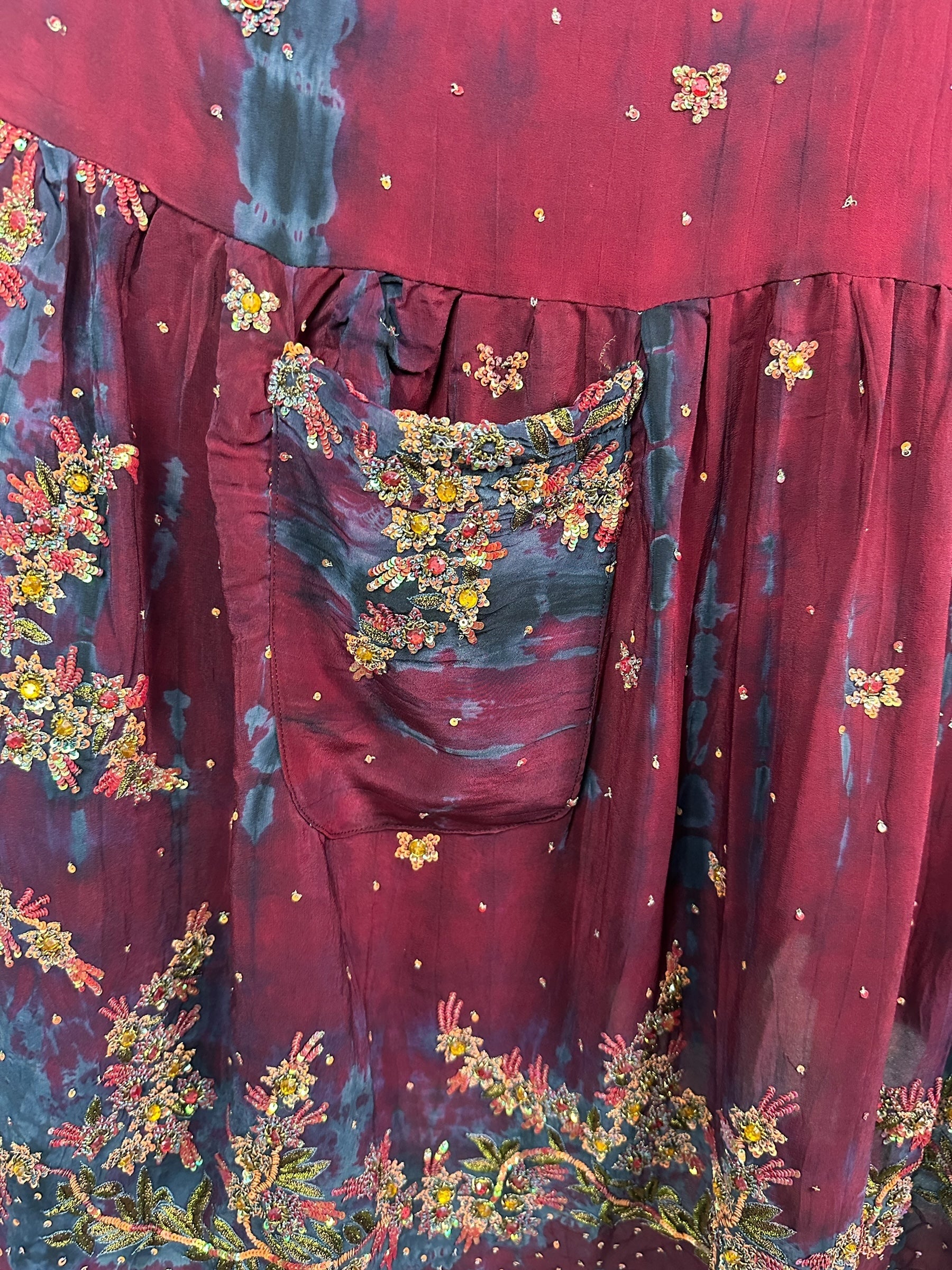 PRC8647 Avatar Pure Silk Boxy Babydoll Dress