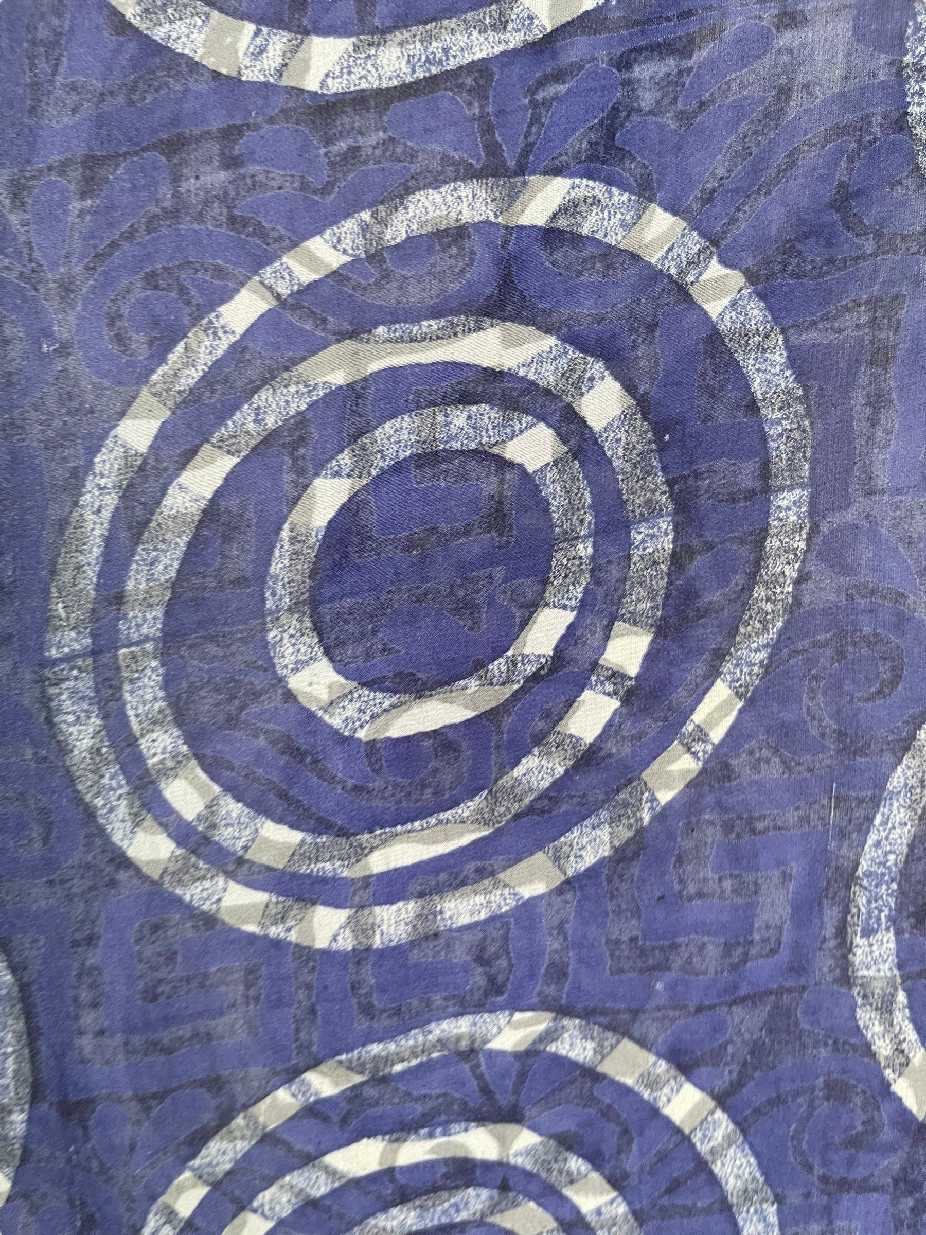 PRG7077 Sheer Avatar Pure Silk Waterfall Top