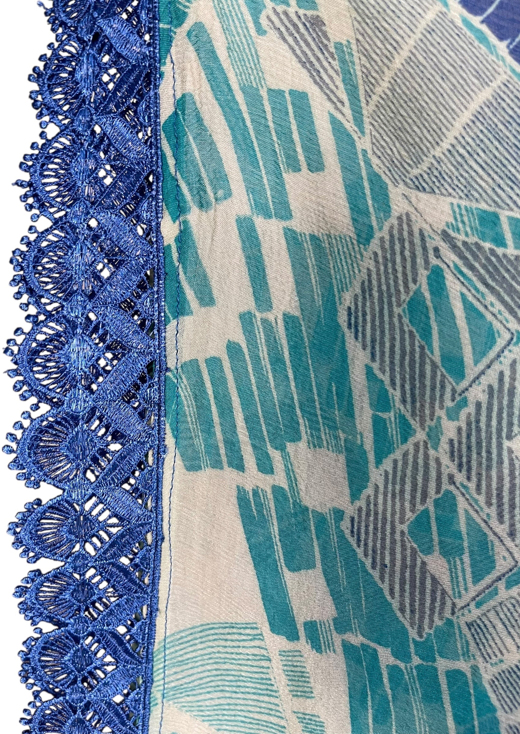 PRG7102 Sheer Avatar Pure Silk Capelet Poncho