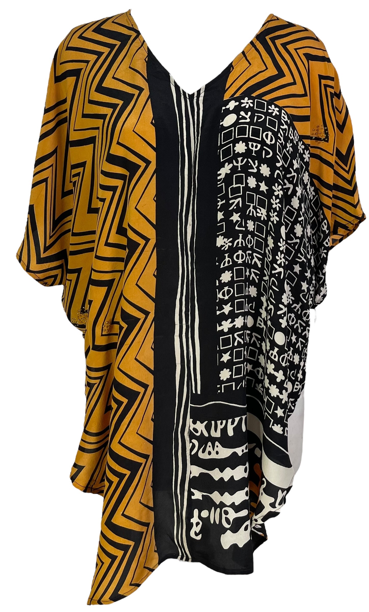 PRC7008 Wabi Sabi Pure Silk Waterfall Top