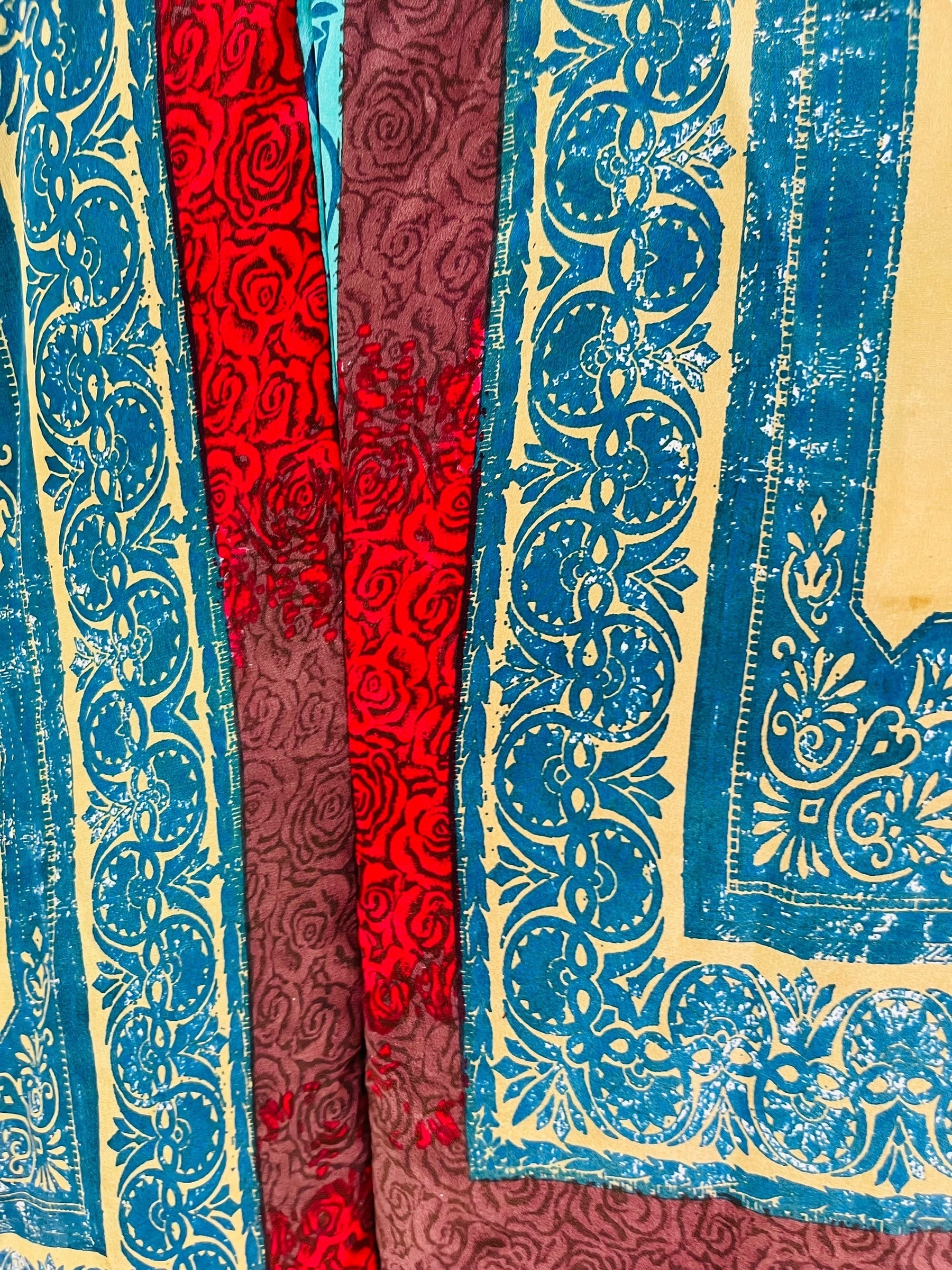 PRC6981 Wabi Sabi Pure Silk Waterfall Top