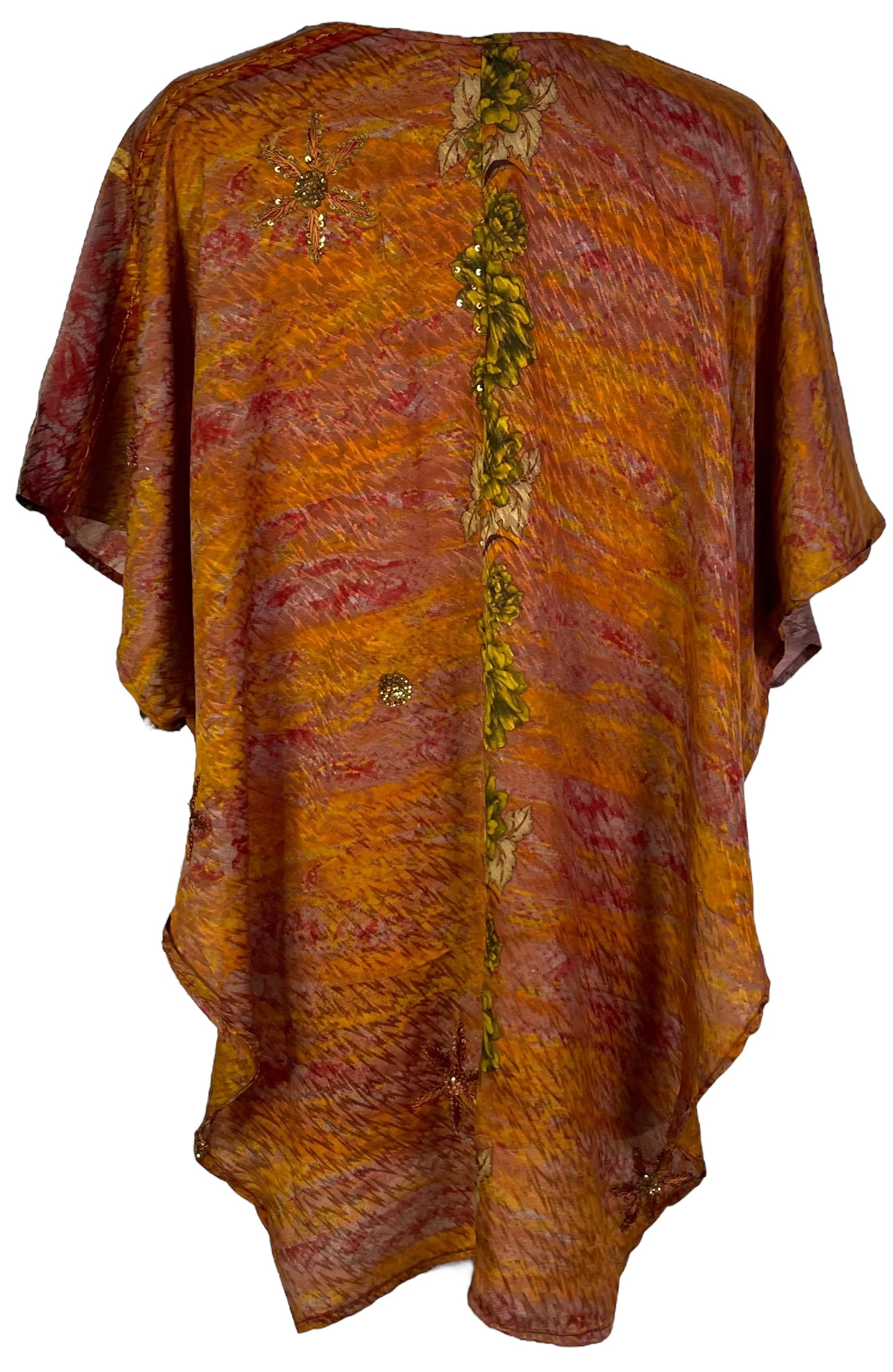 DEEANNS PRC6877 Avatar Pure Silk Waterfall Top