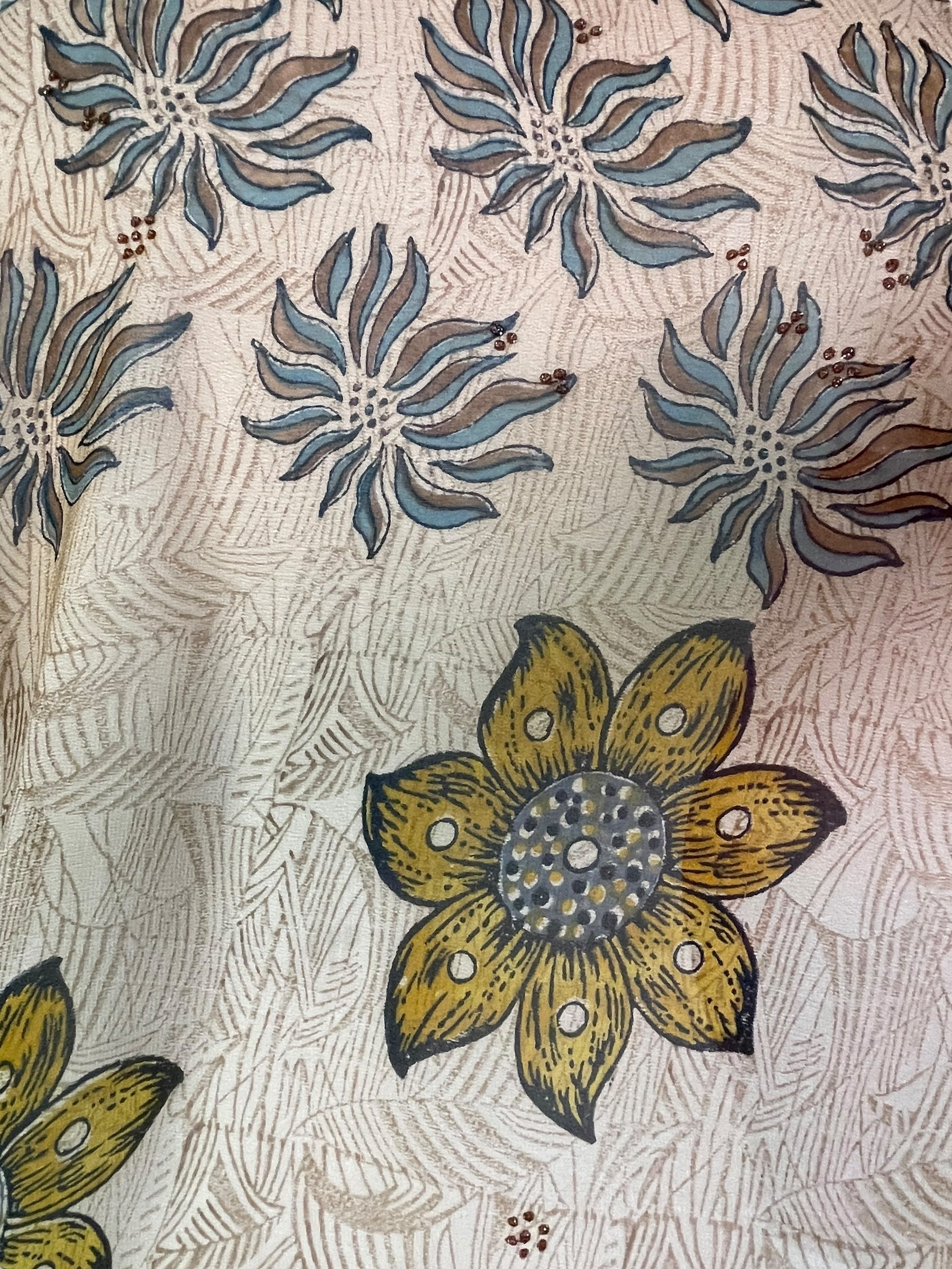 PRG4896 Sheer Avatar Pure Silk Boxy Top