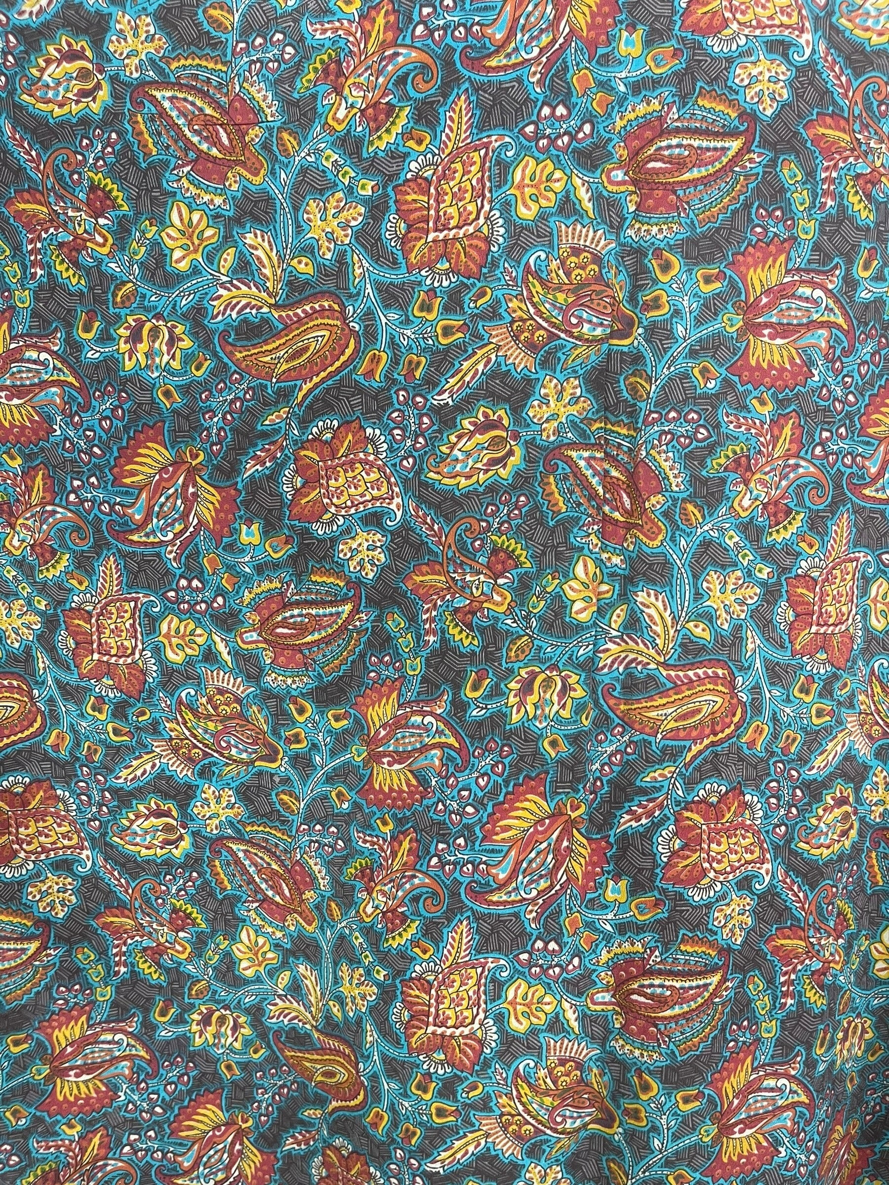 PRC8217 Avatar Pure Silk Short Kaftan Tunic with Slits