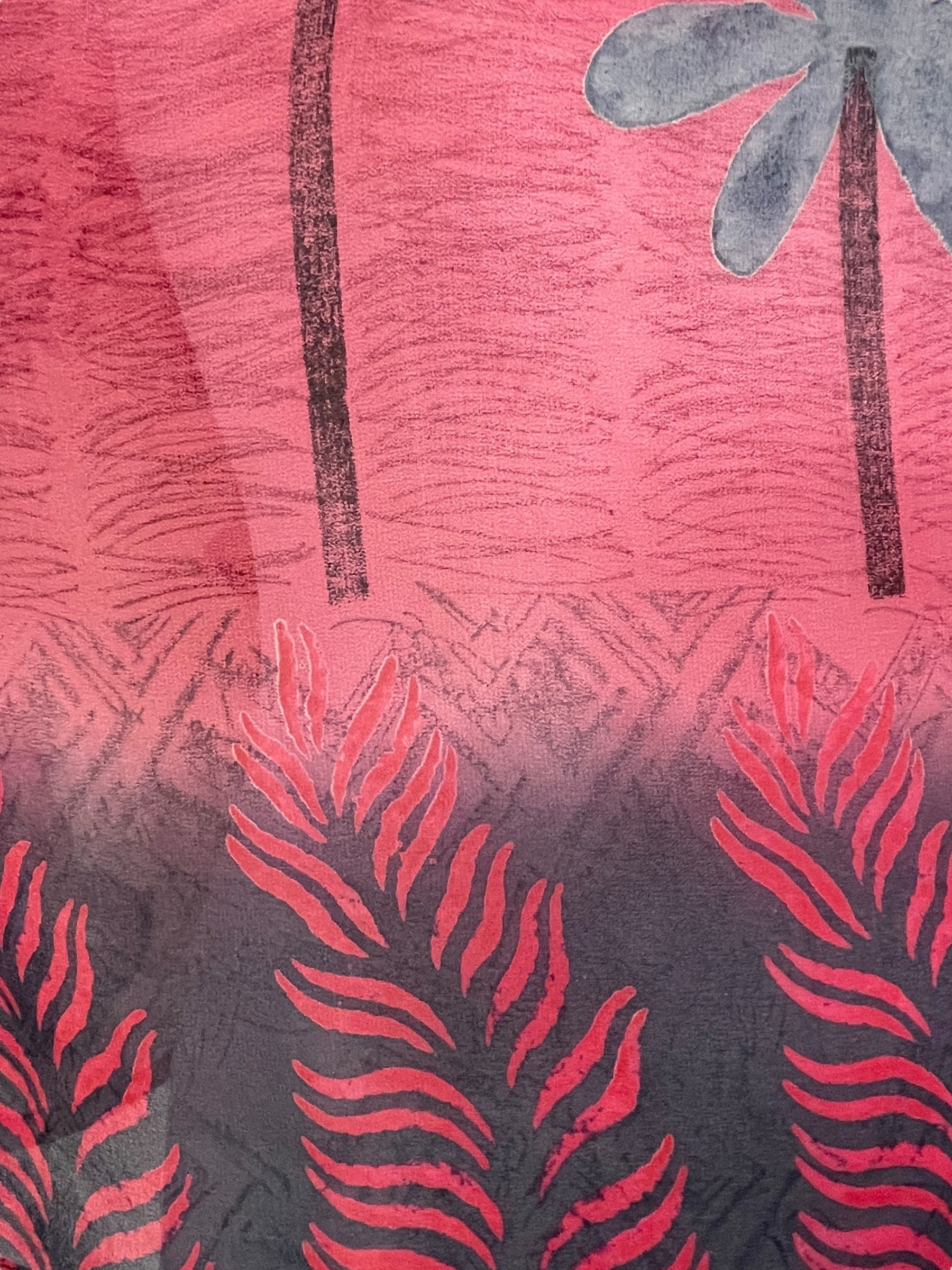 PRG4896 Sheer Avatar Pure Silk Boxy Top